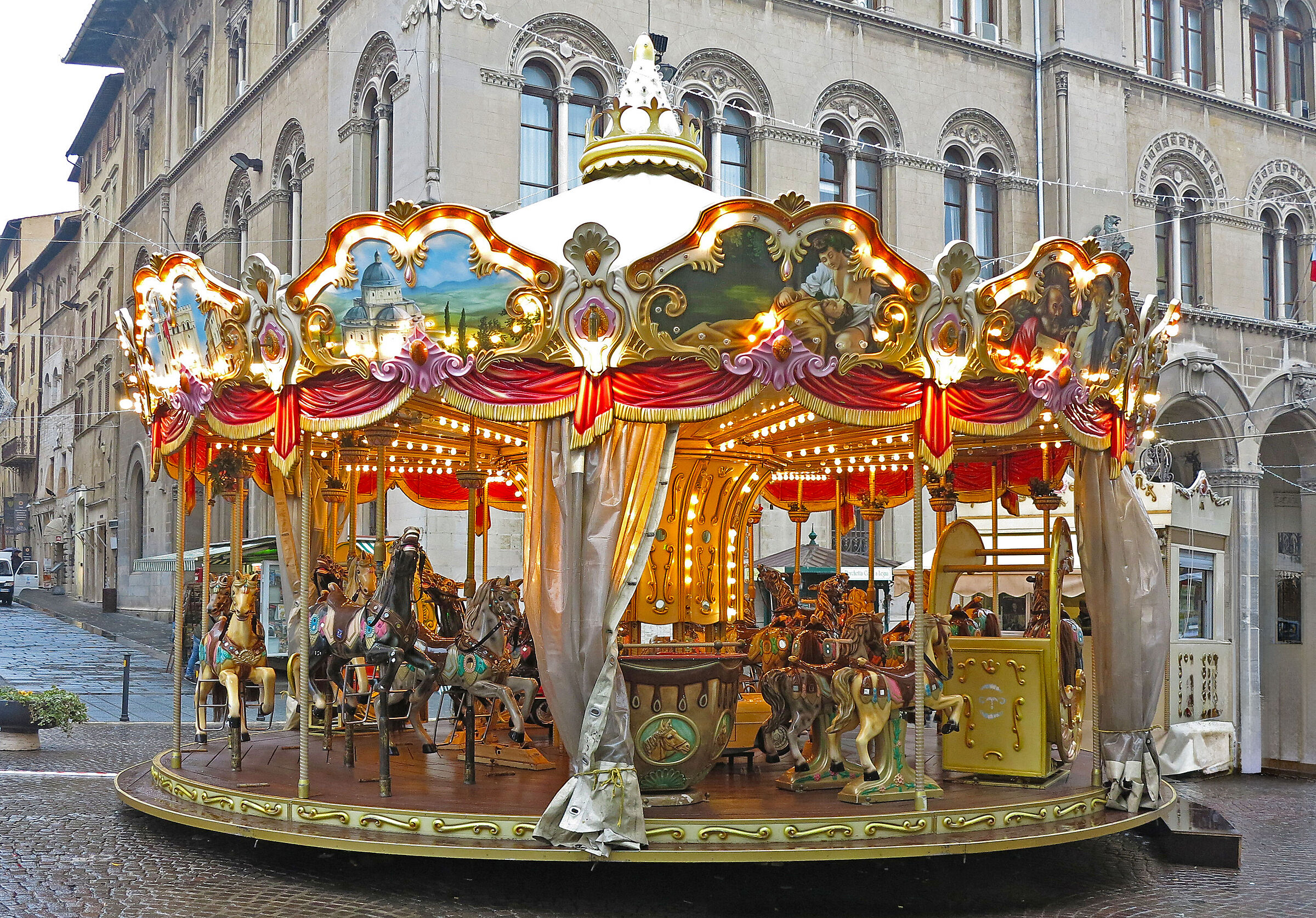 La giostra a Perugia