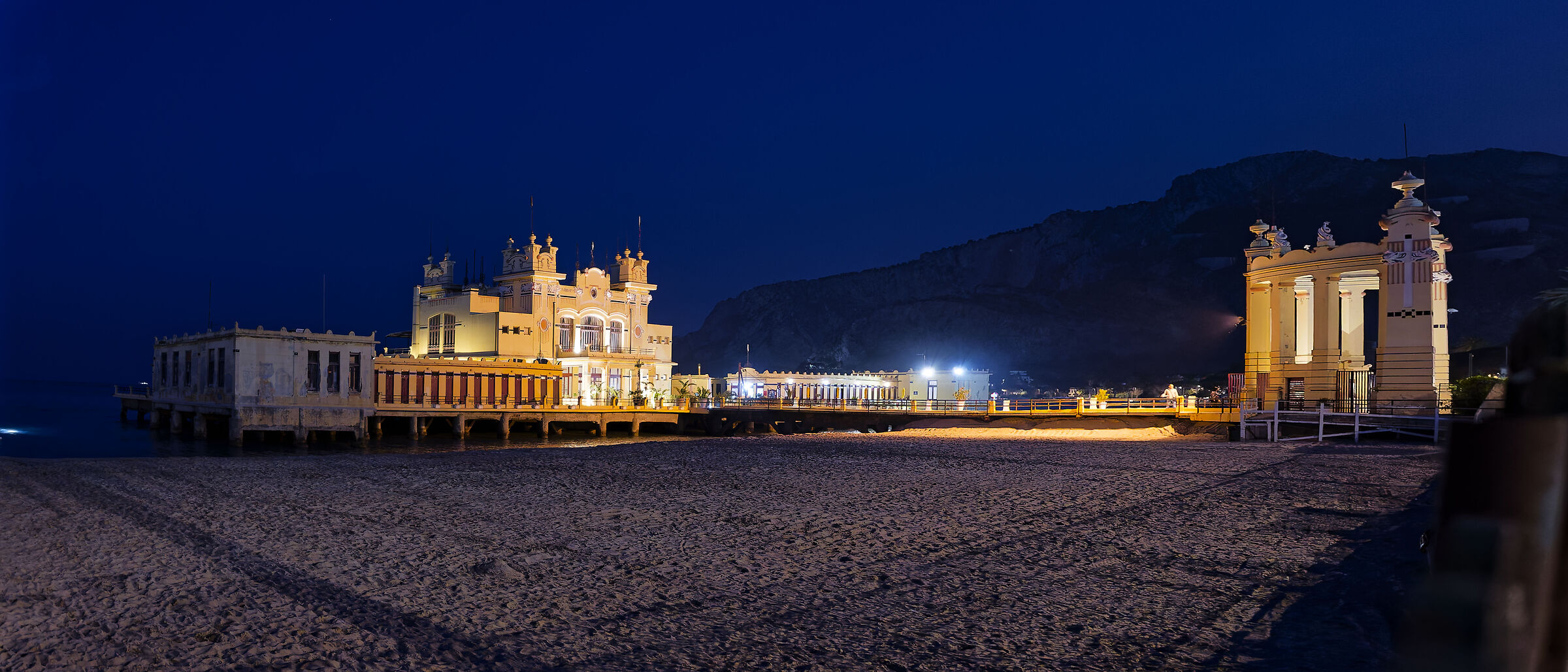 Ancient bathing establishment of Mondello