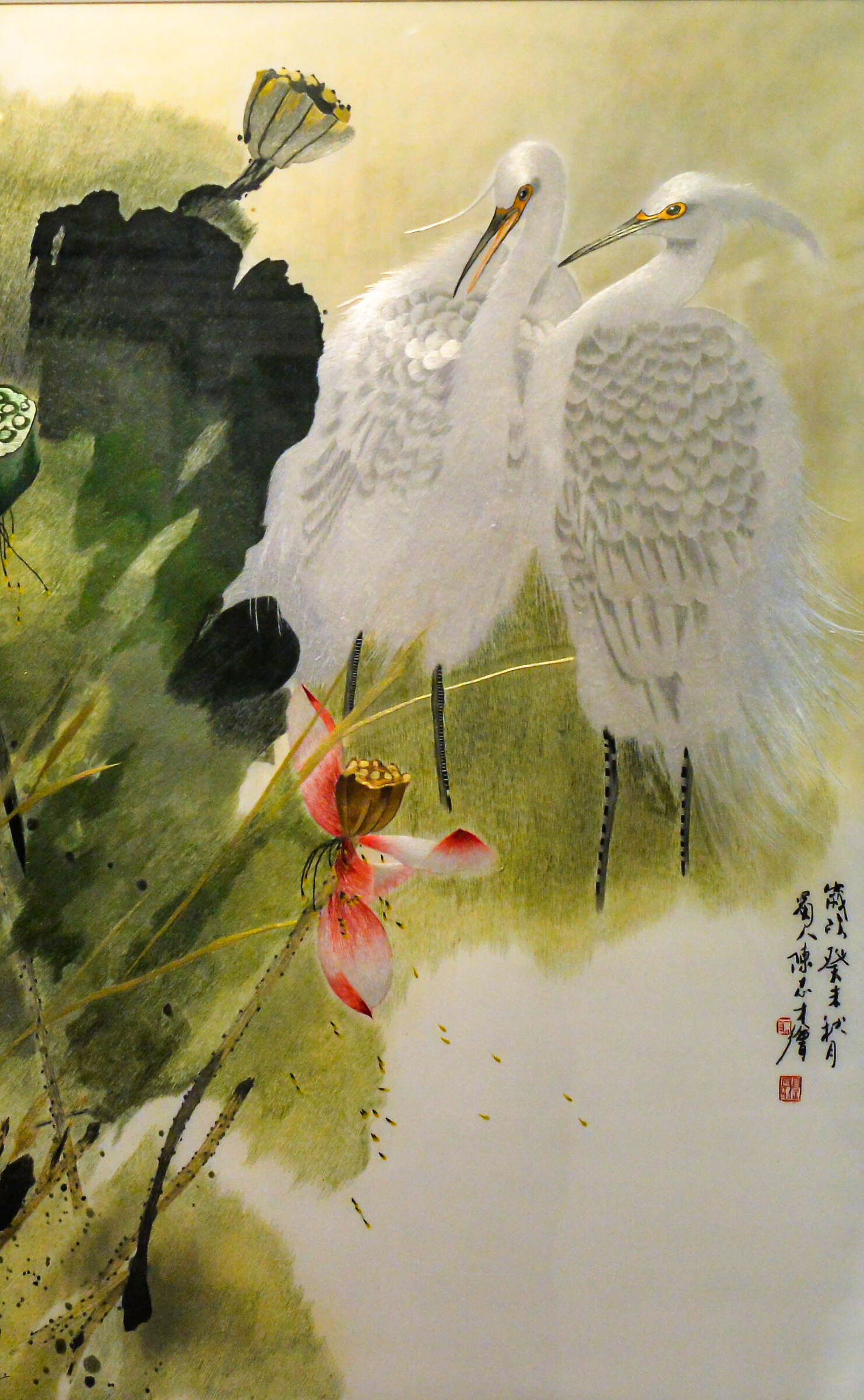 Opere d'arte cinesi in seta