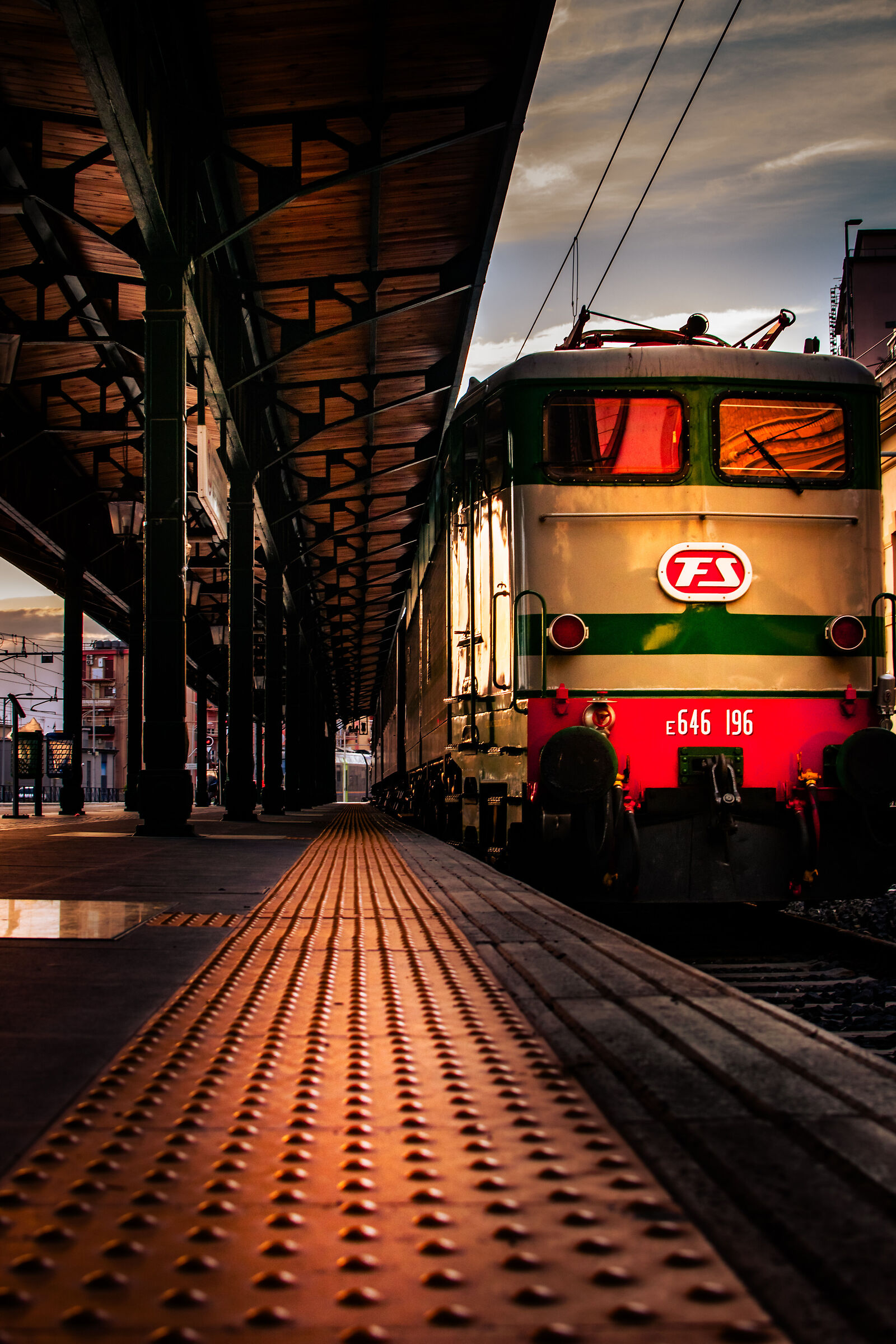 The grandparents' train
