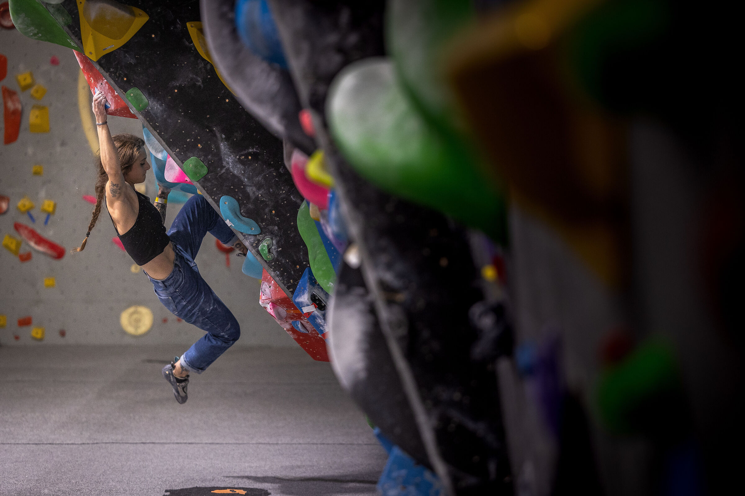 bouldering competition