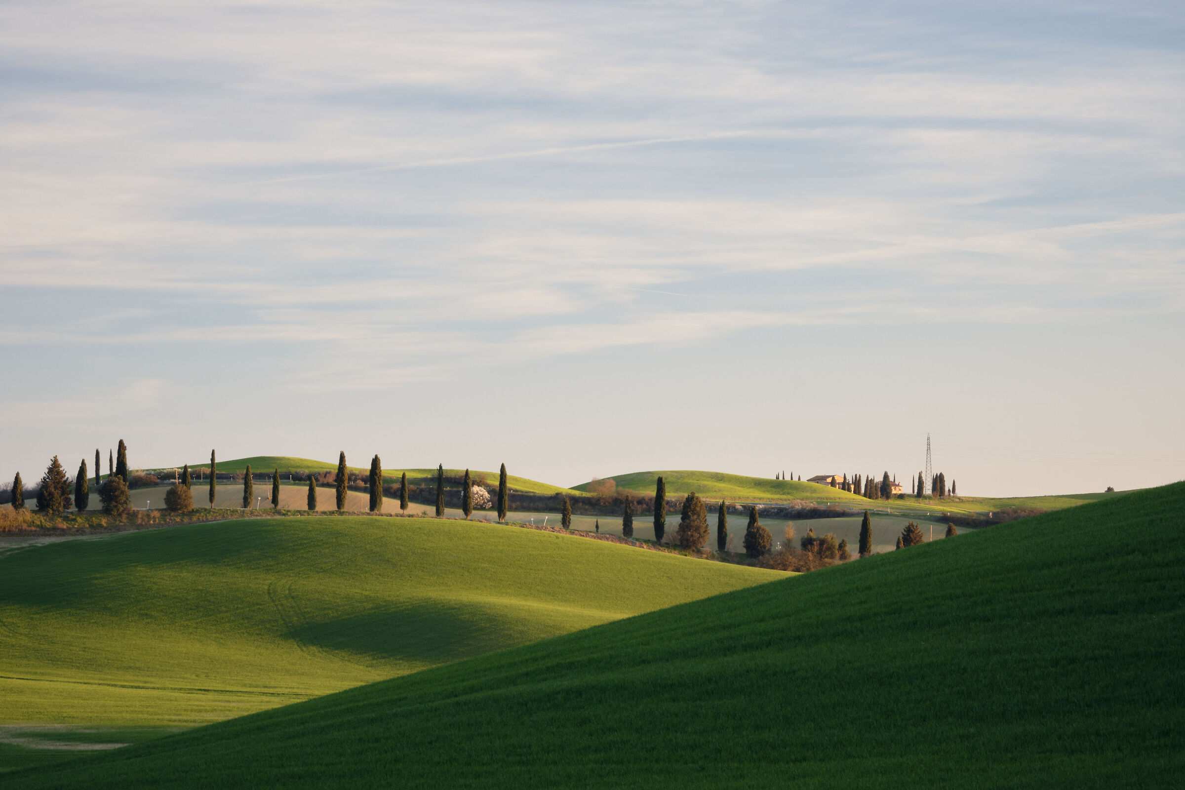 Rolling Tuscan hills