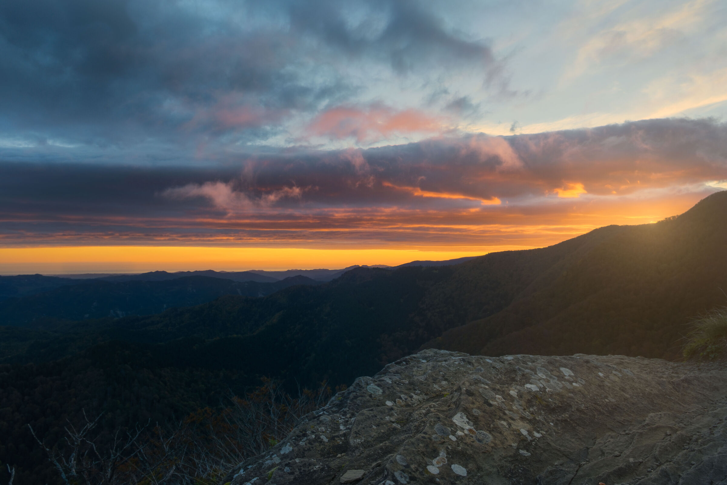 Sunrise from Mount Penna