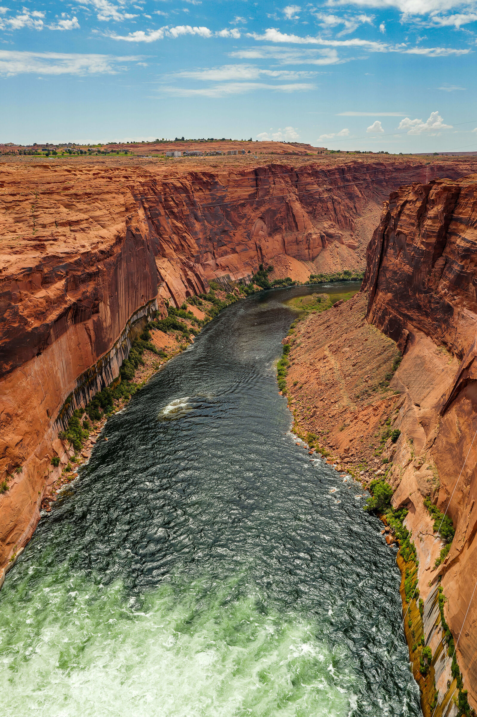 il Colorado alla diga di Hoover