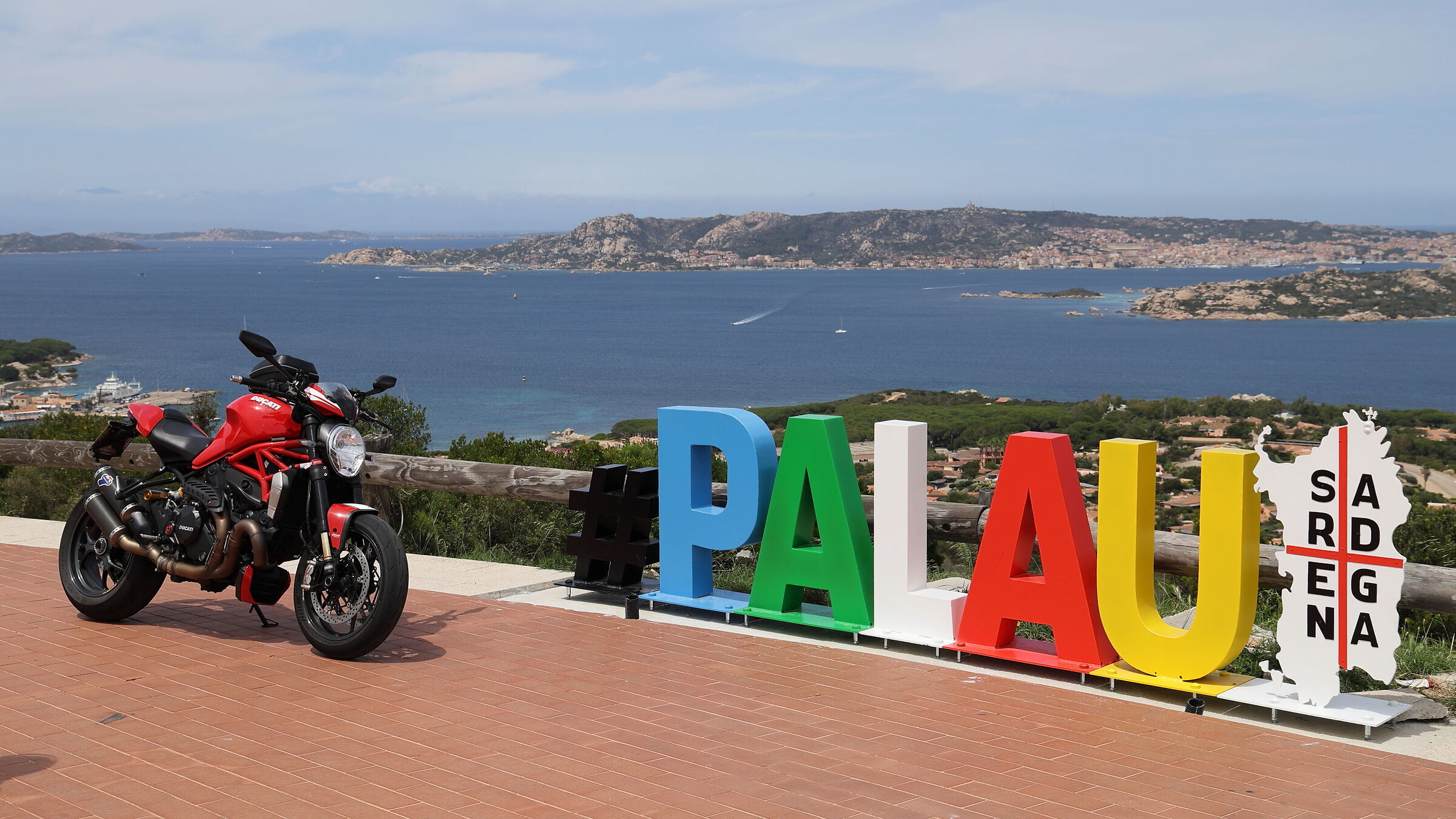 Piattaforma di Panoramica, Palau, Sardegna