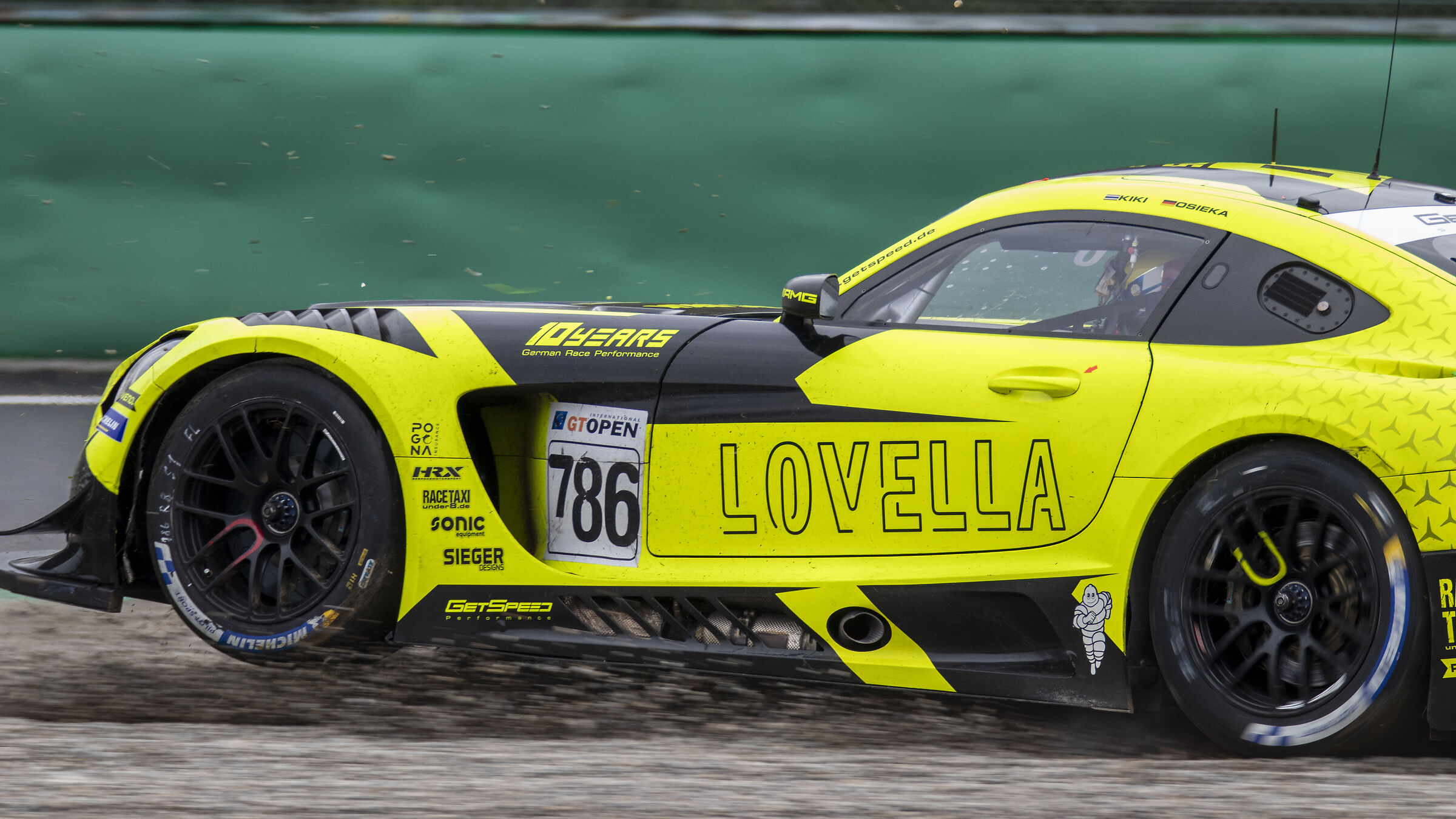 Nella sabbia - Mercedes AMG GT3 - Variante Ascari