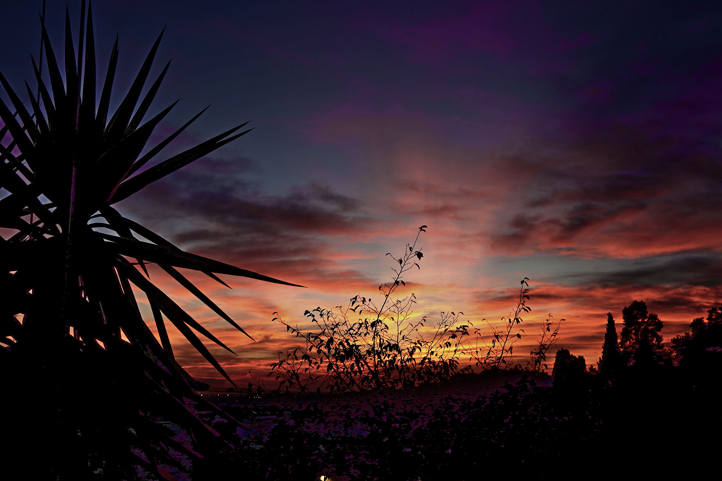 Al tramonto
