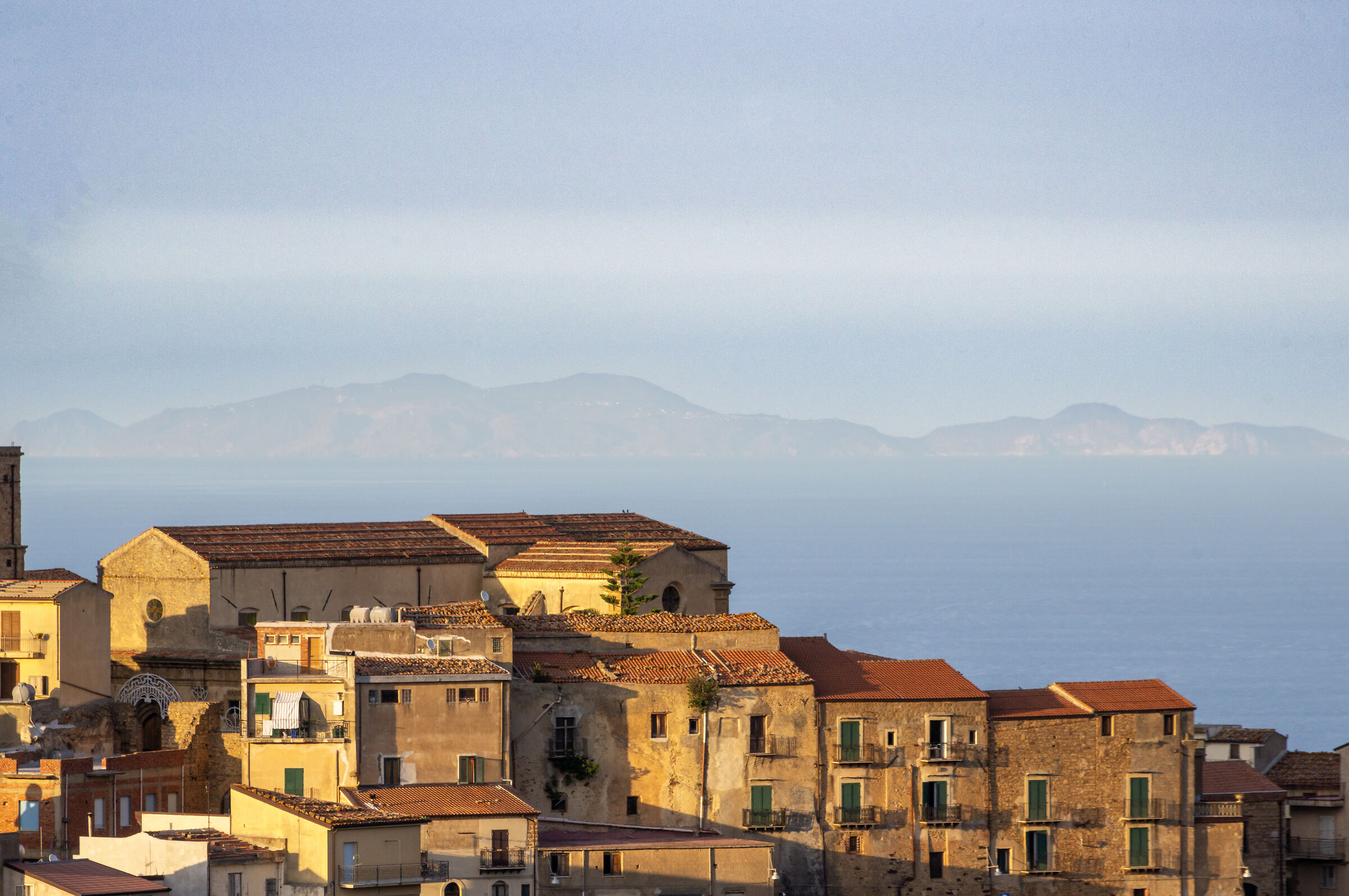 A stone's throw from the Aeolian Islands (Tusa)