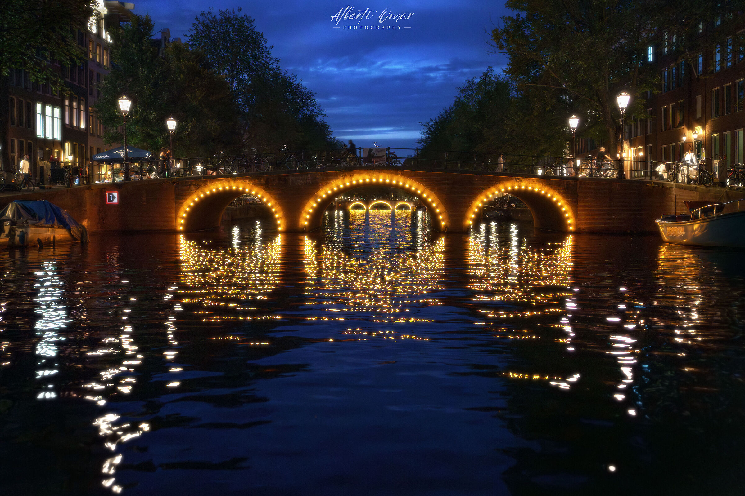 Amsterdam by night