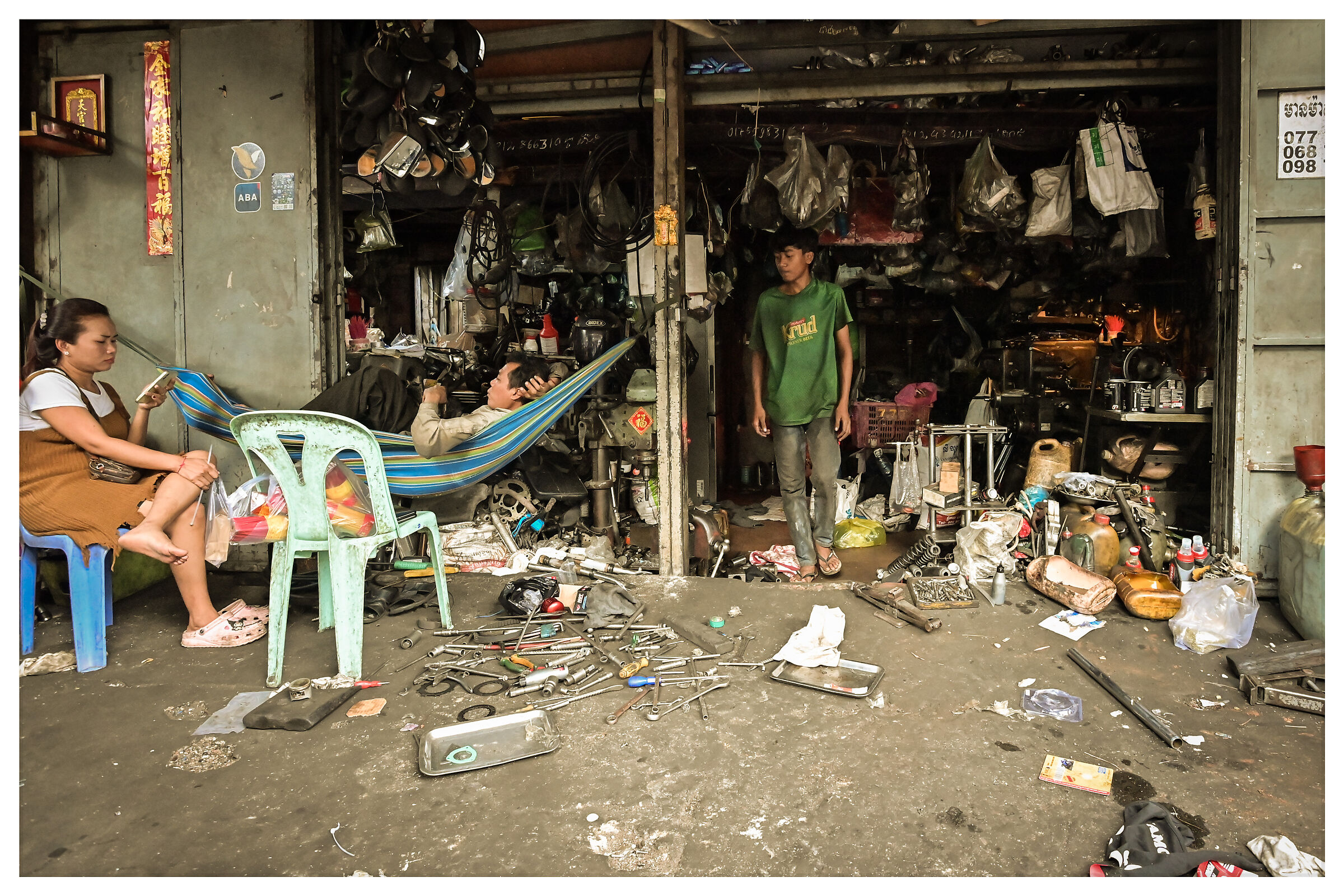 Tipico meccanico Khmer