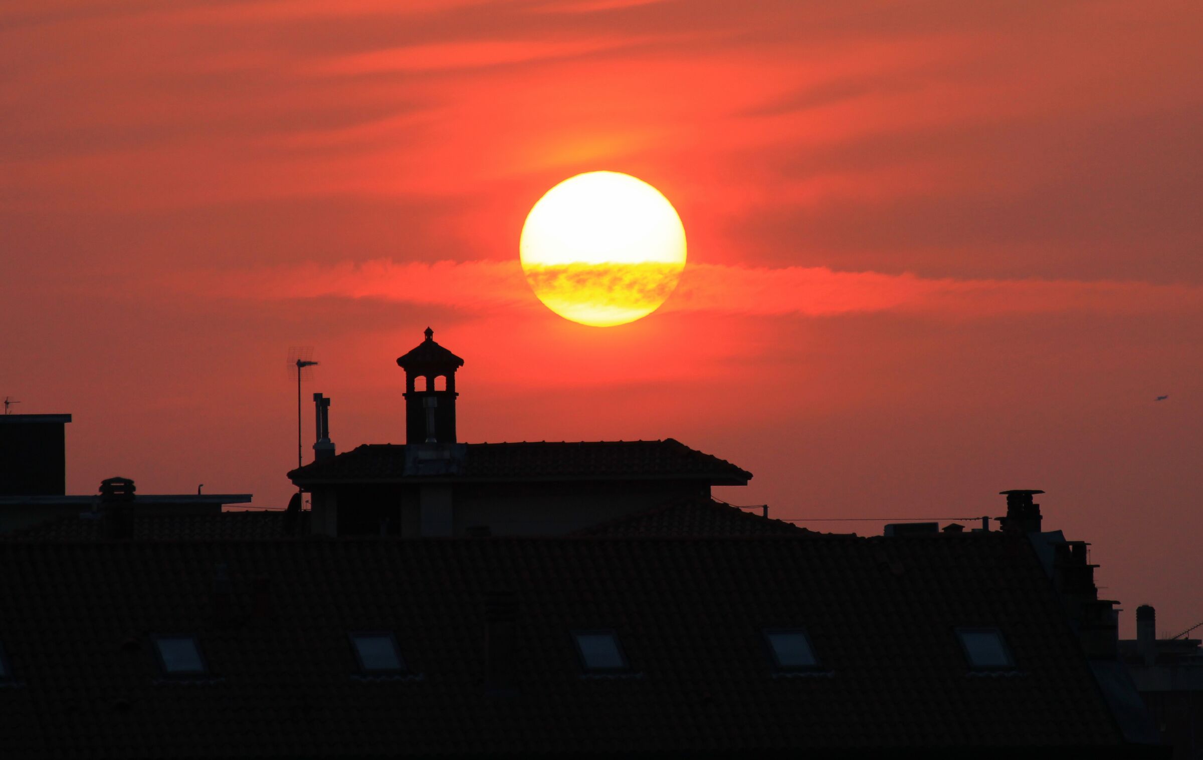 Sunset in Monza