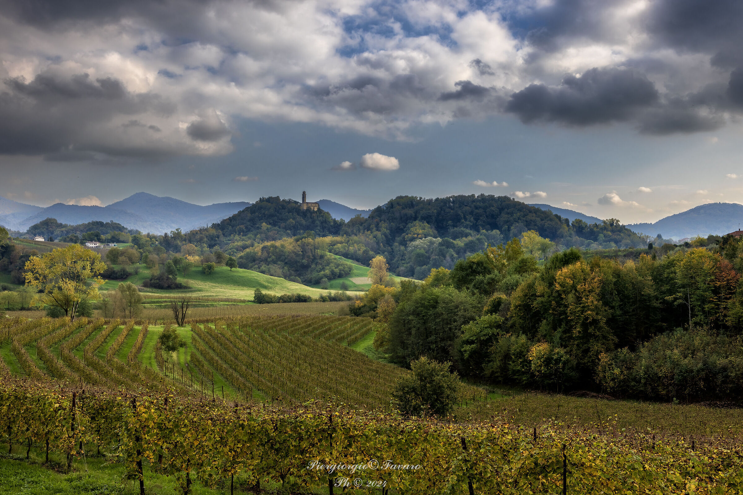 Inizio d'Autunno nei Colli Asolani.