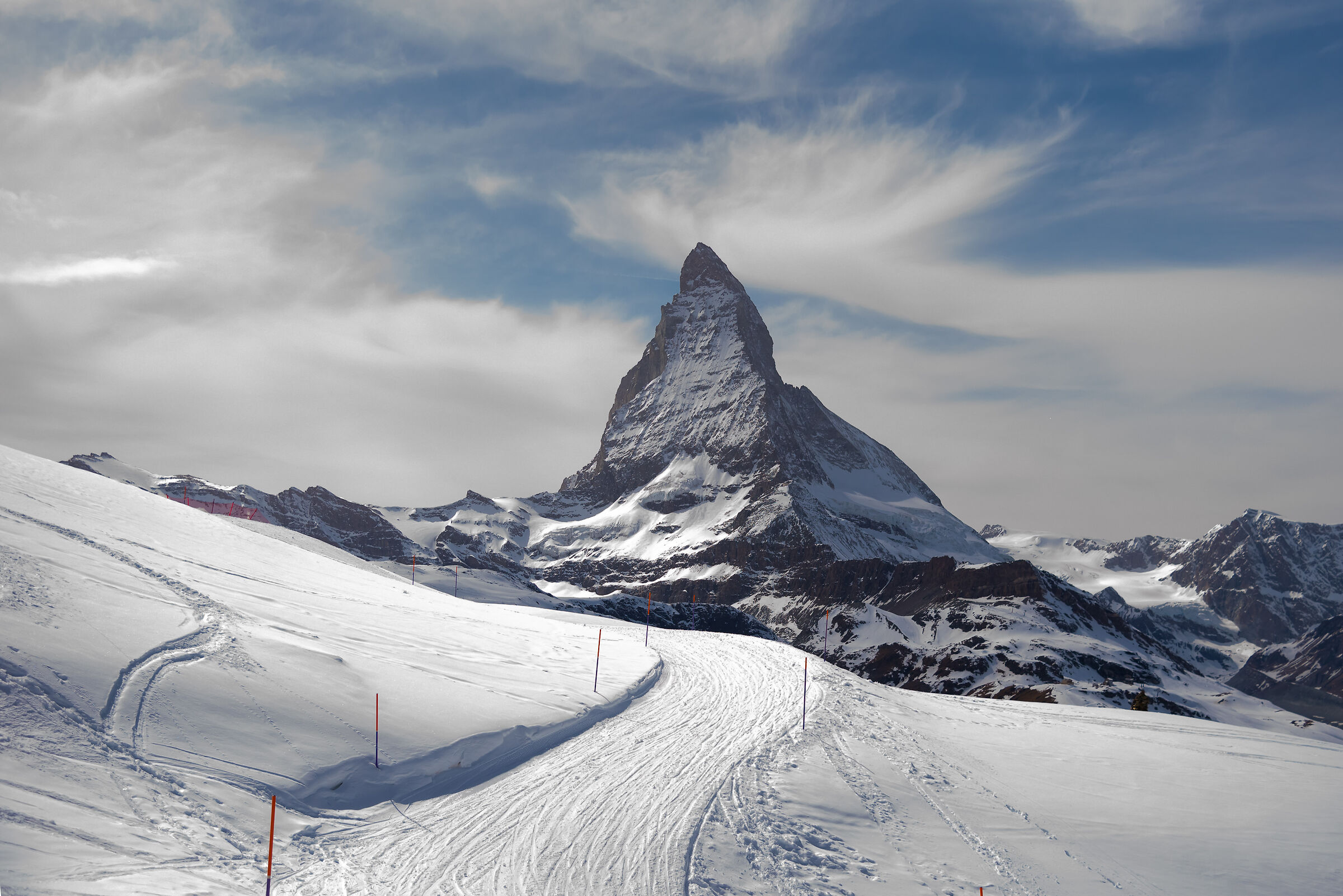 the way to the Matterhorn