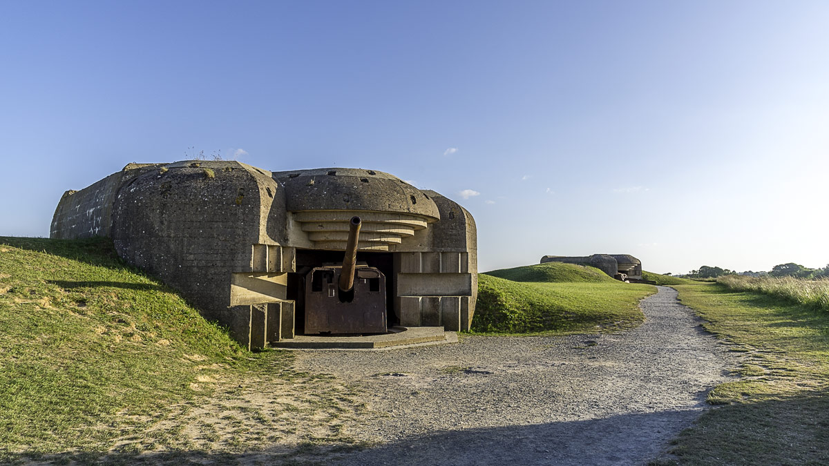 Batteria di Longues-sur-Mer Normandia