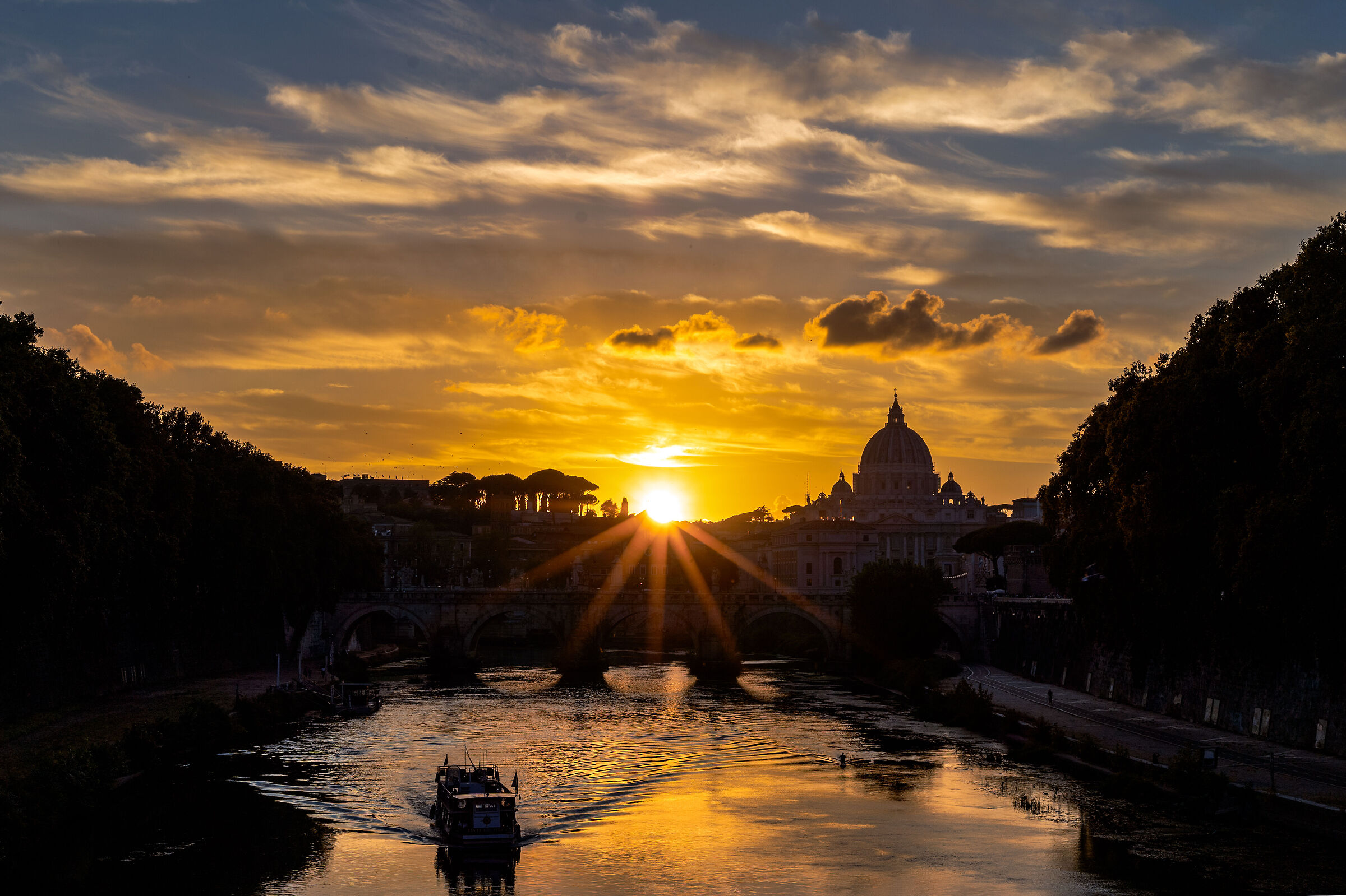 Roman sunset
