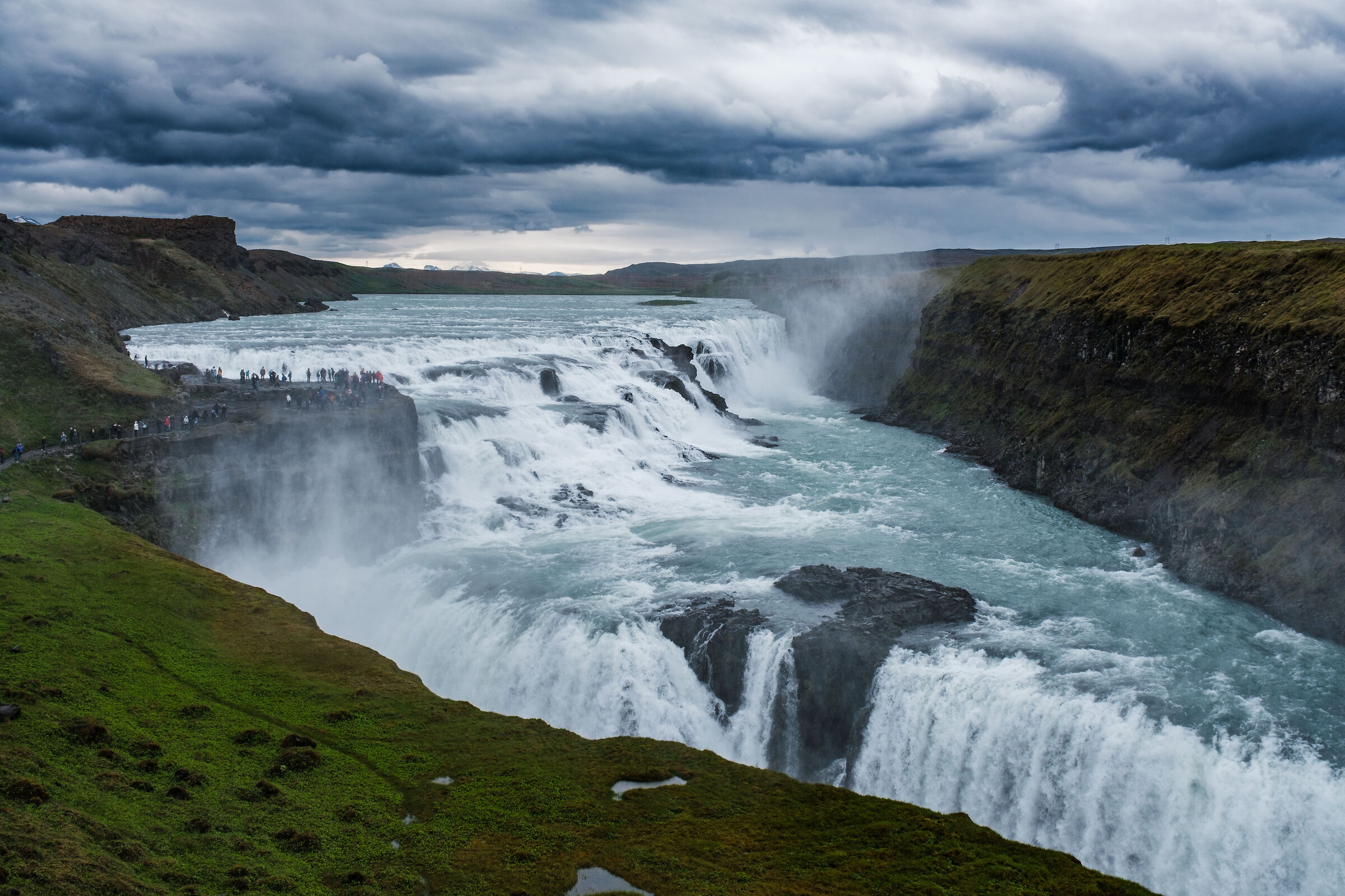Gullfoss, an Icelandic classic