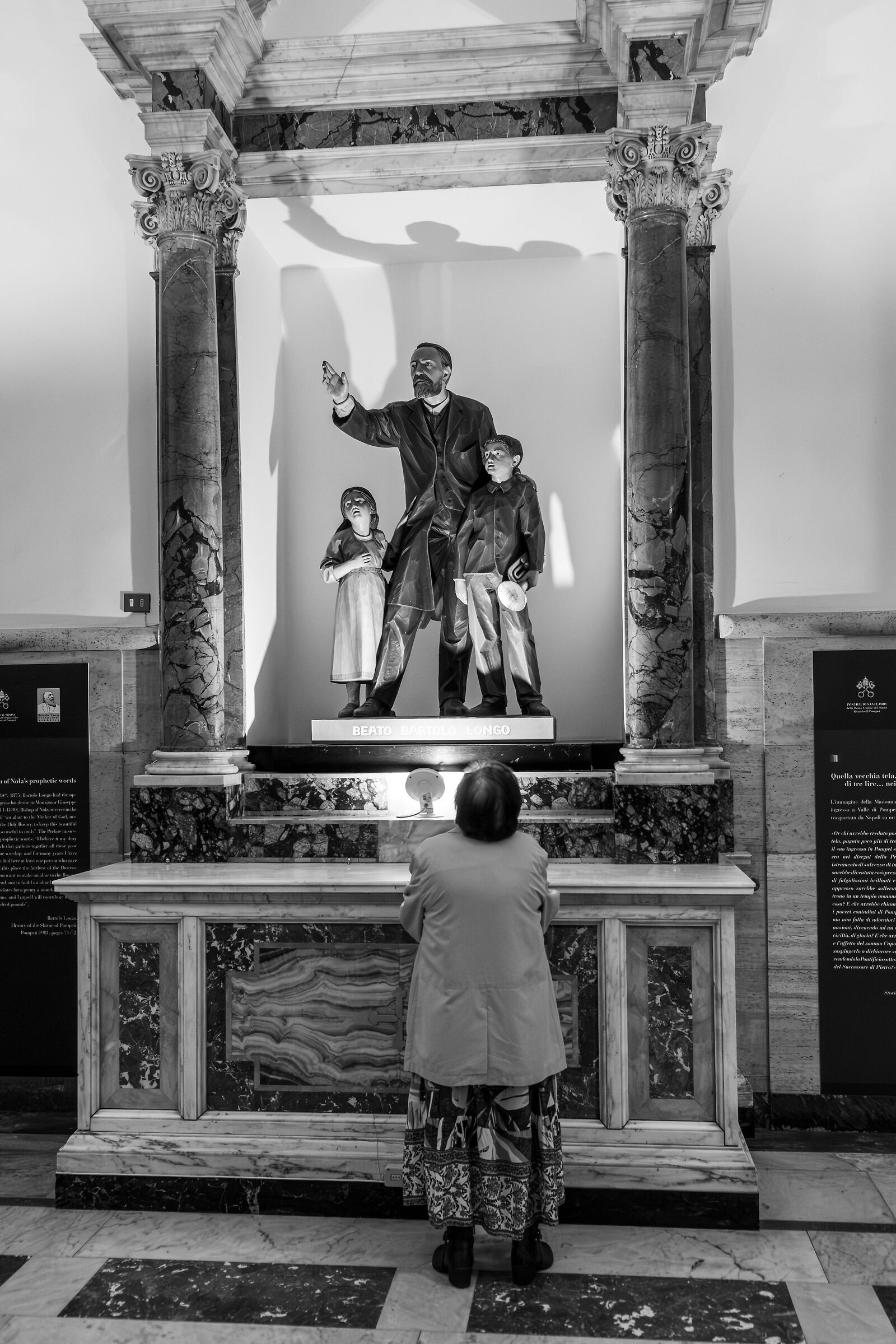 Woman in prayer