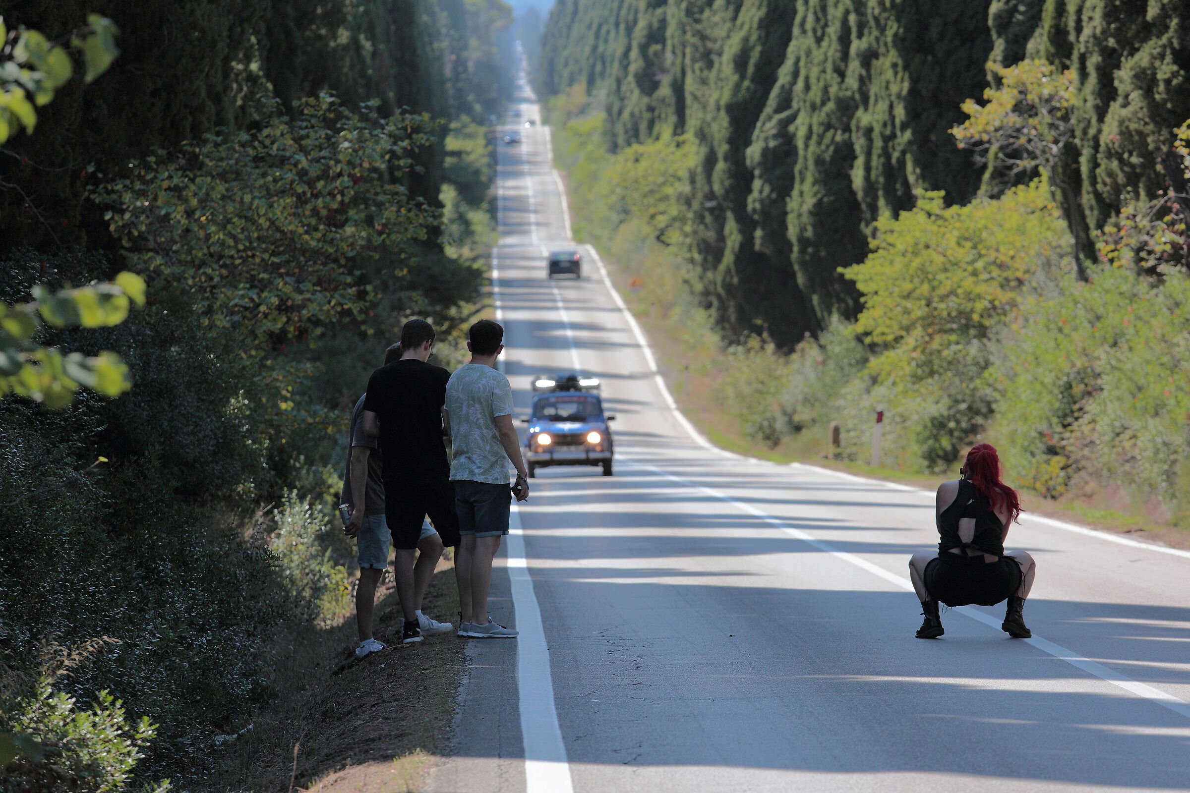 La rossa fotoreporter teutonica
