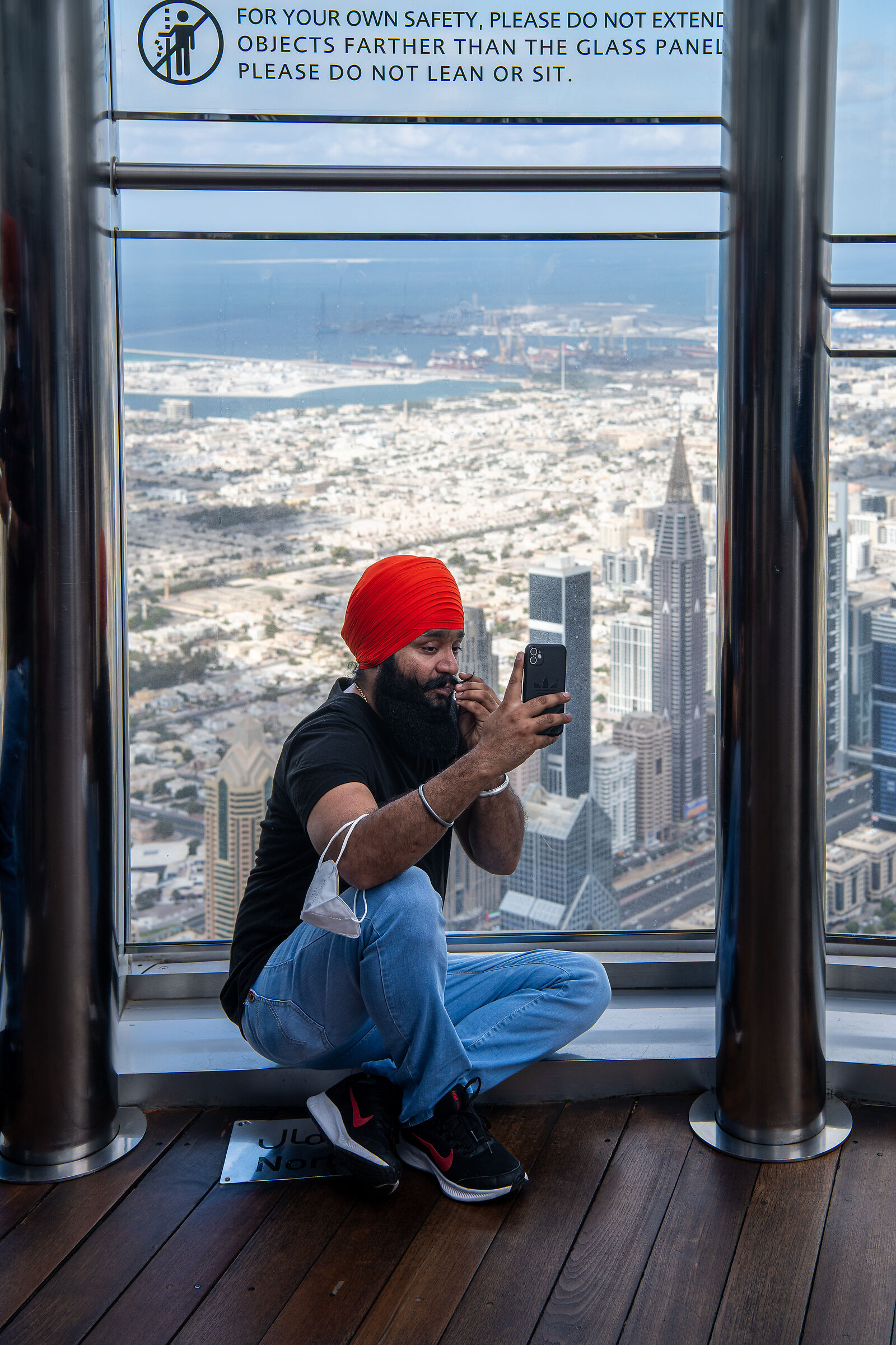 Selfie sul Burj Khalifa