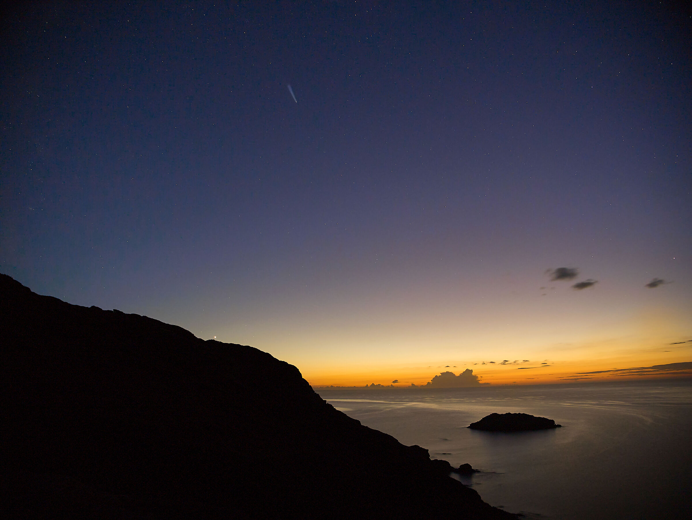 Tsuchinshan-ATLAS Ovest Sardegna