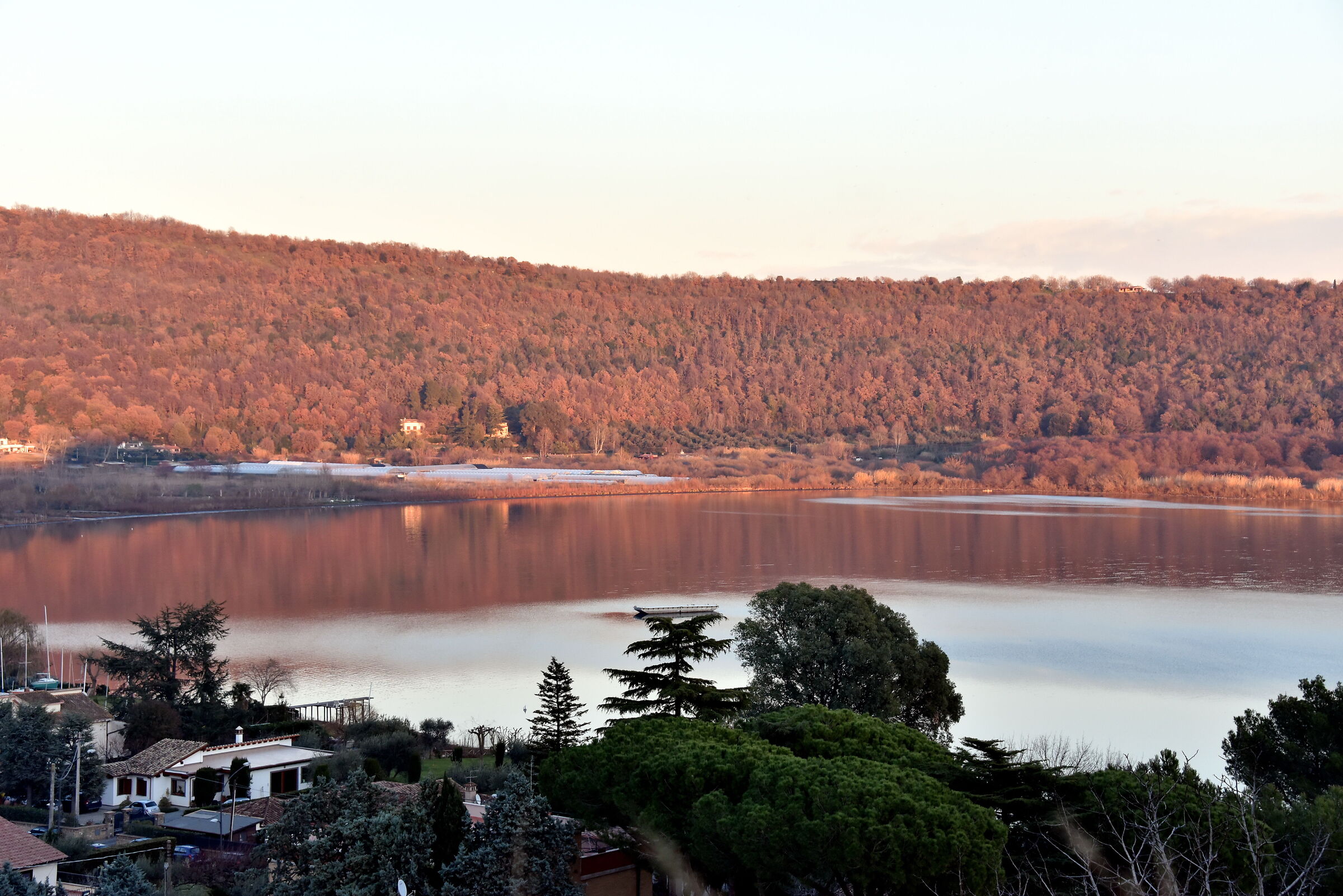 Winter on Lake Bracciano