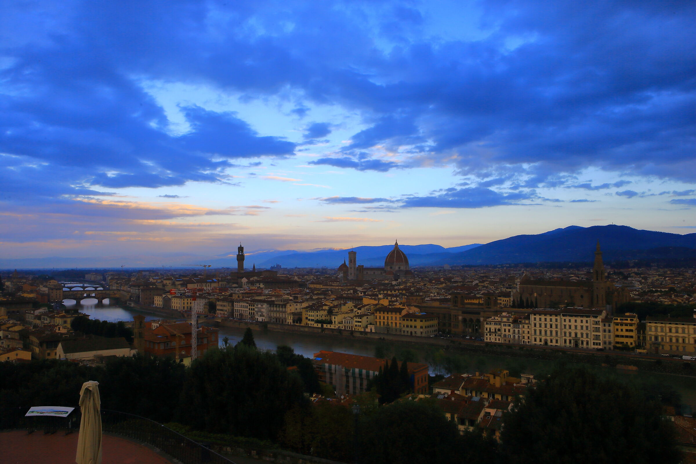 L'arancio e il bleu d'Ottobre