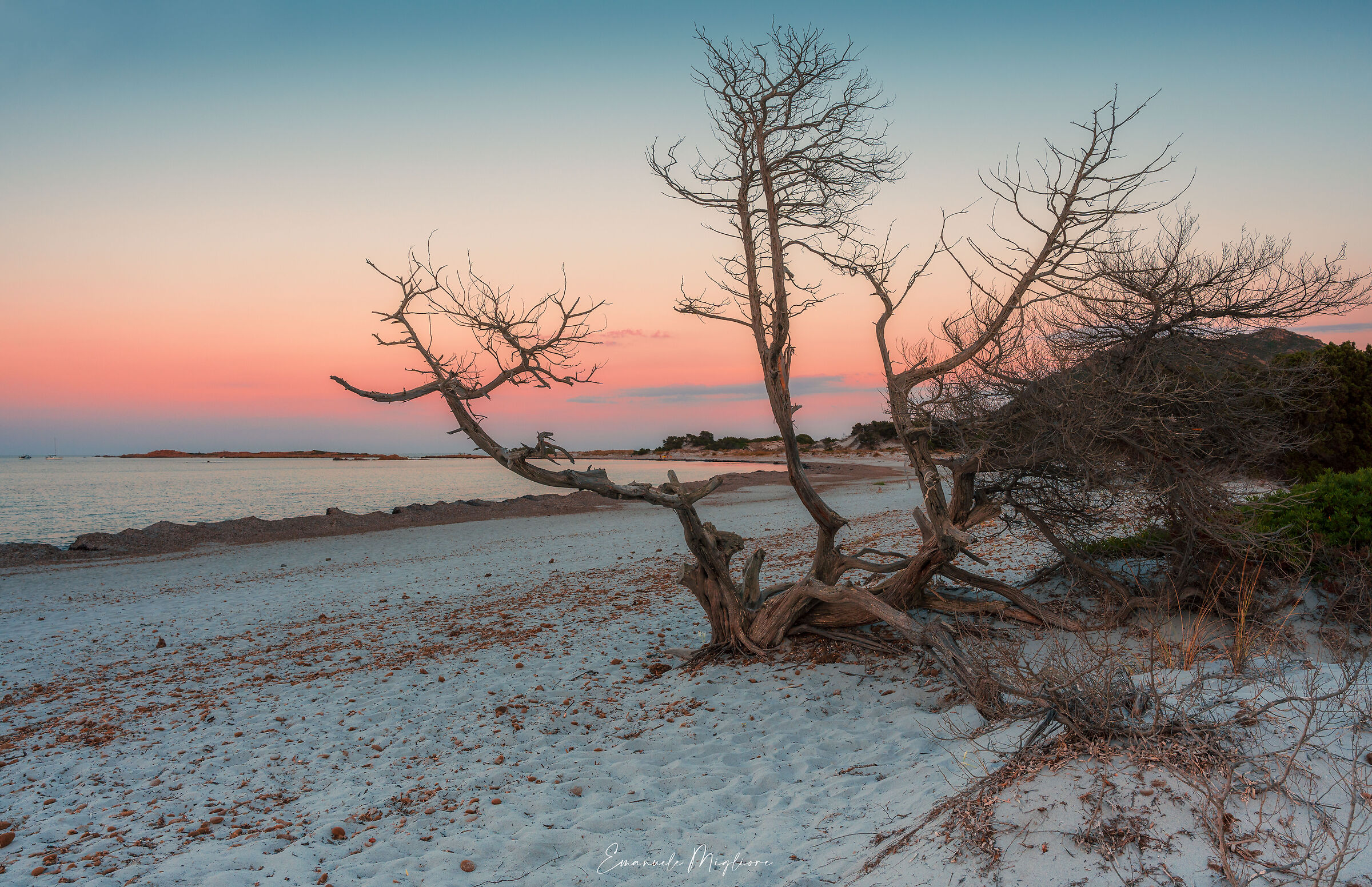 Tramonto a Capo Comino