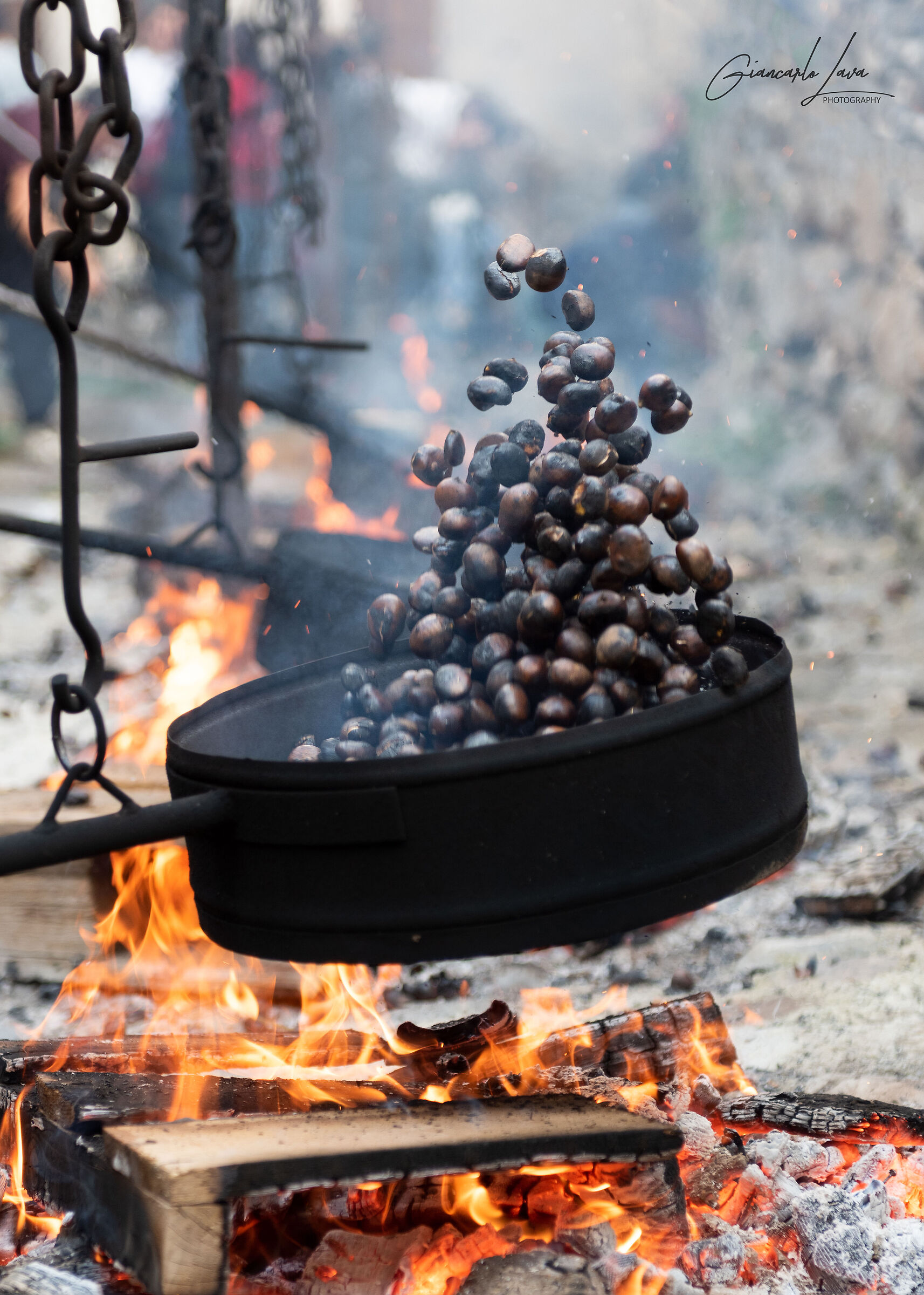 Roasted chestnut time