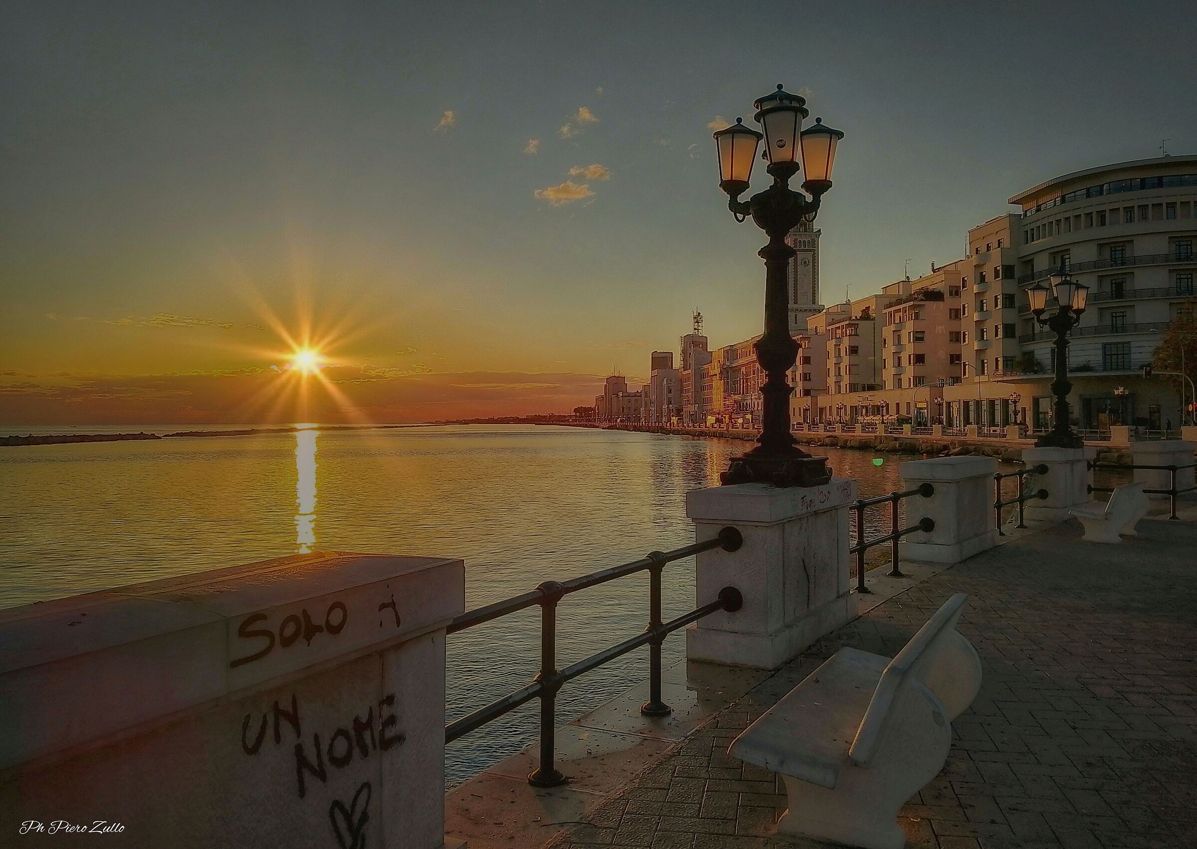 Alba seafront Bari