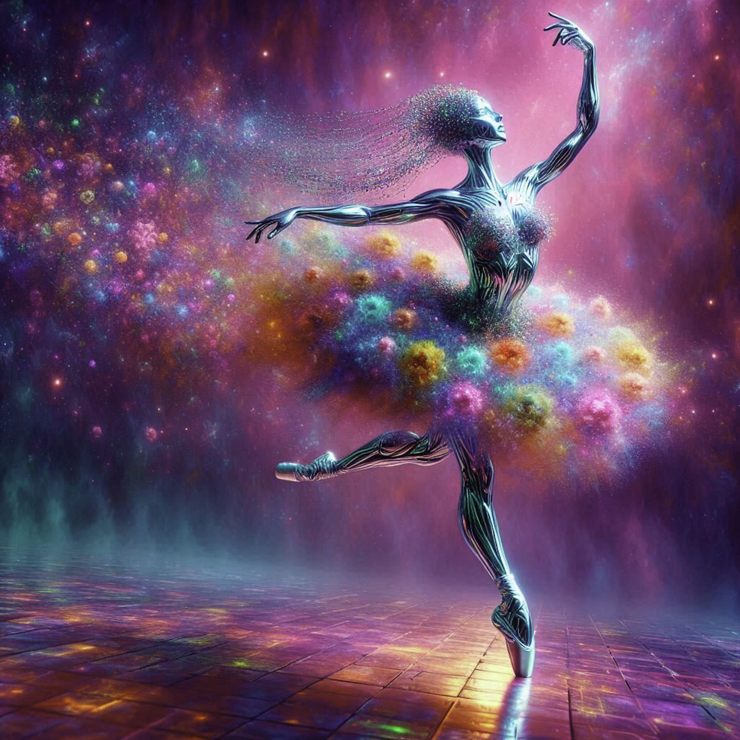 Dancing in the colors