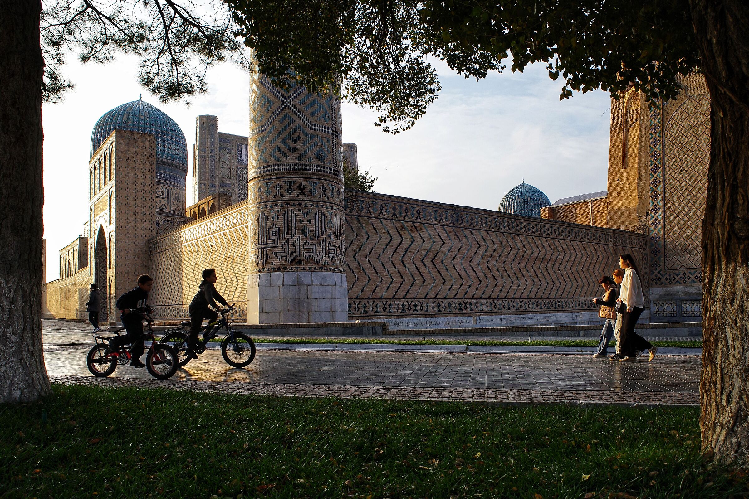 Samarkand tourist area