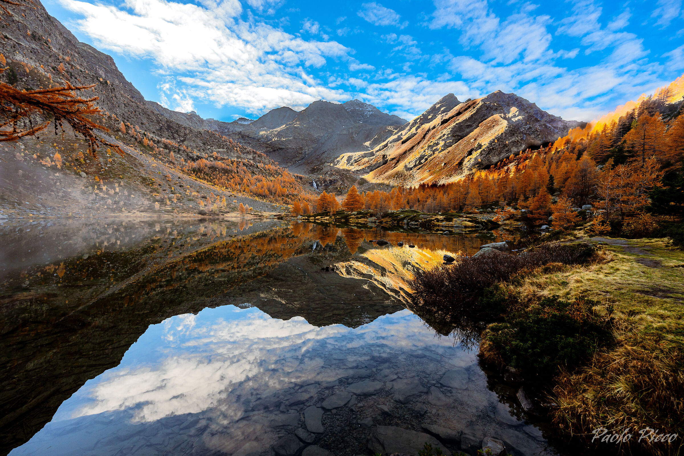 Lago d'Arpy ottobre 2024