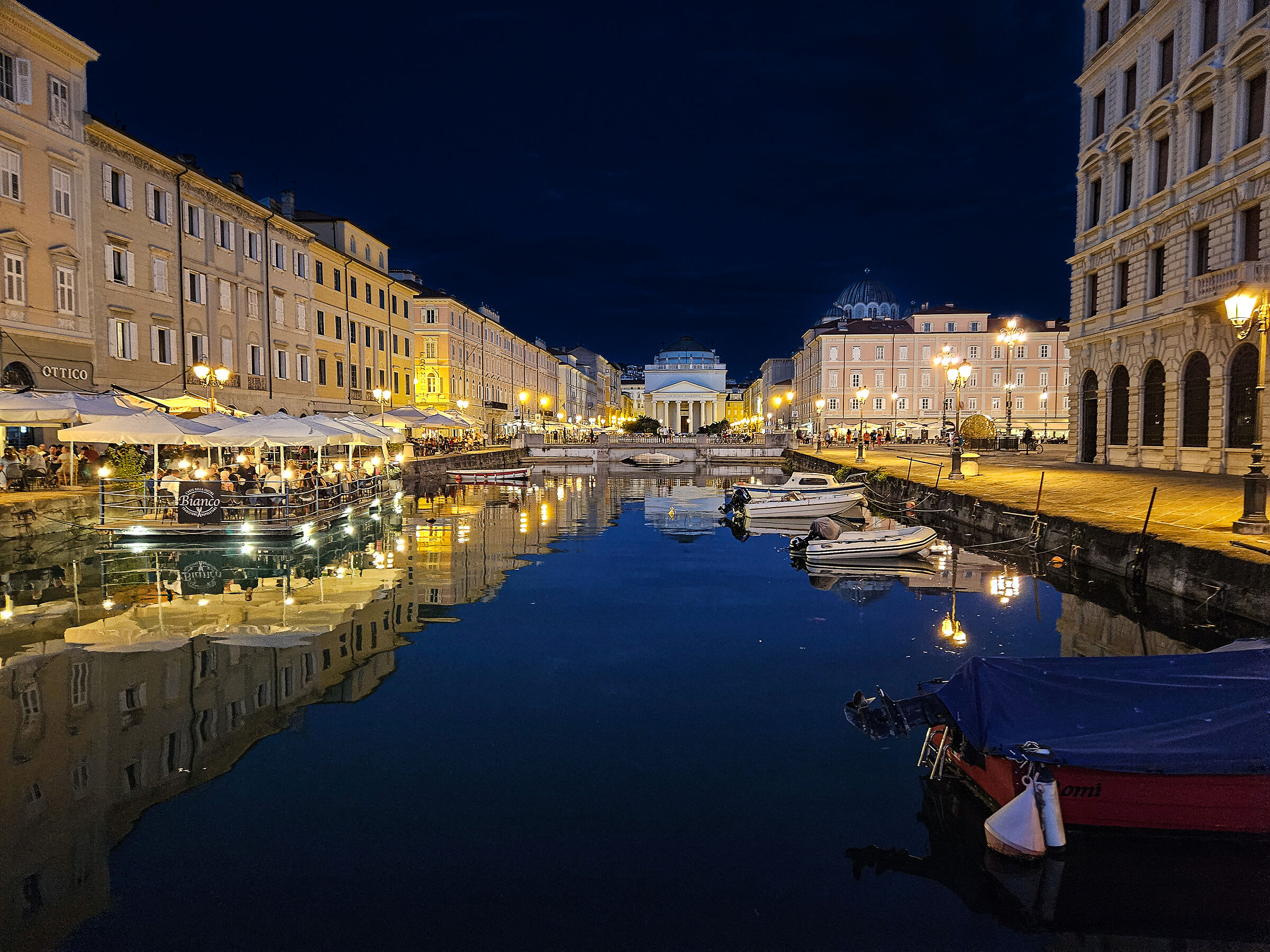 Trieste by night