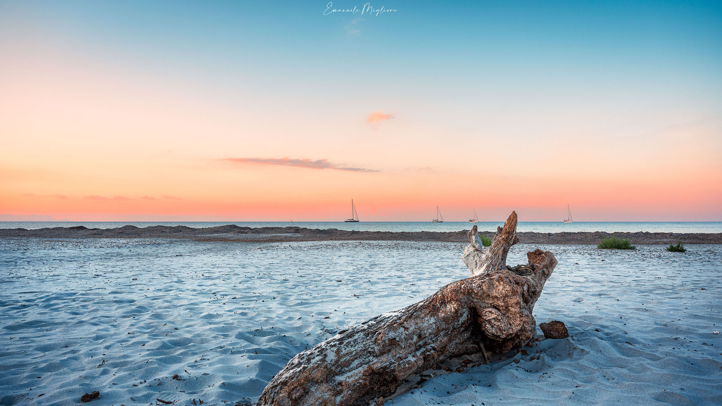 Tramonto a Capo Comino