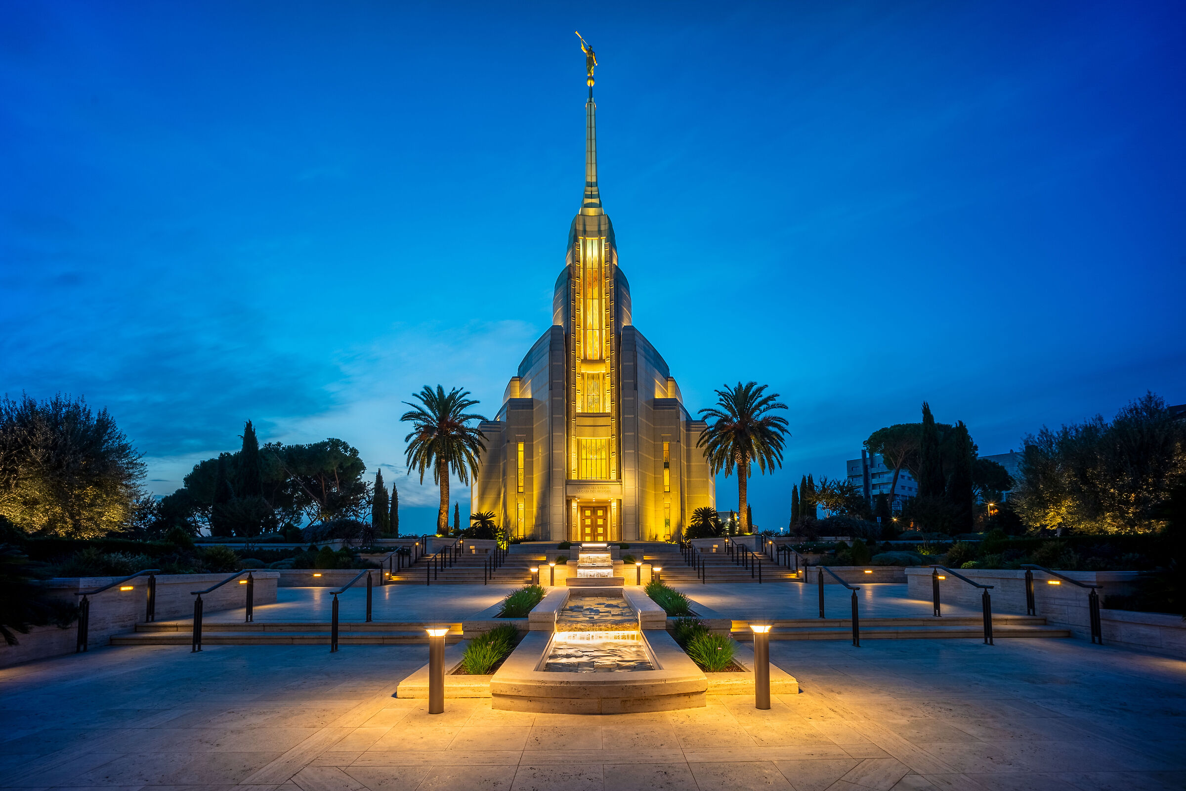 Il tempio dei Mormoni a Roma