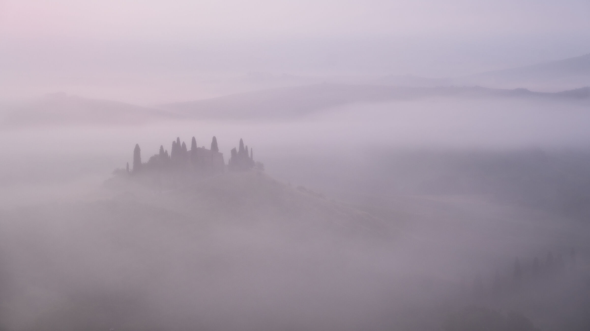 La nebbia è come gomma da cancellare