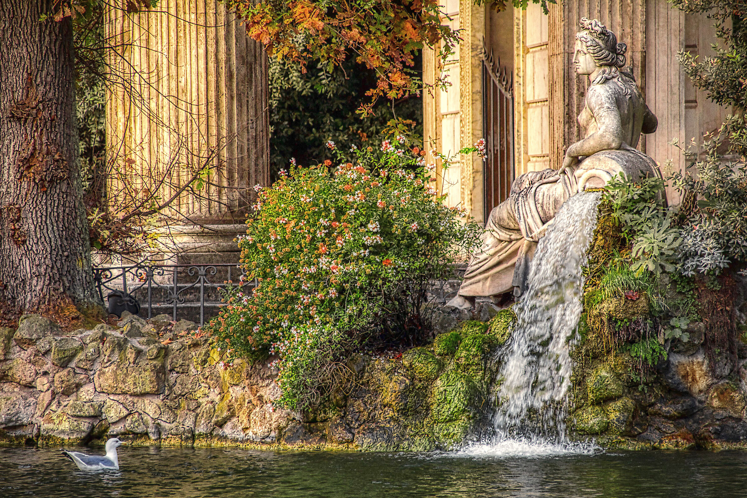 Villa Borghese the pond