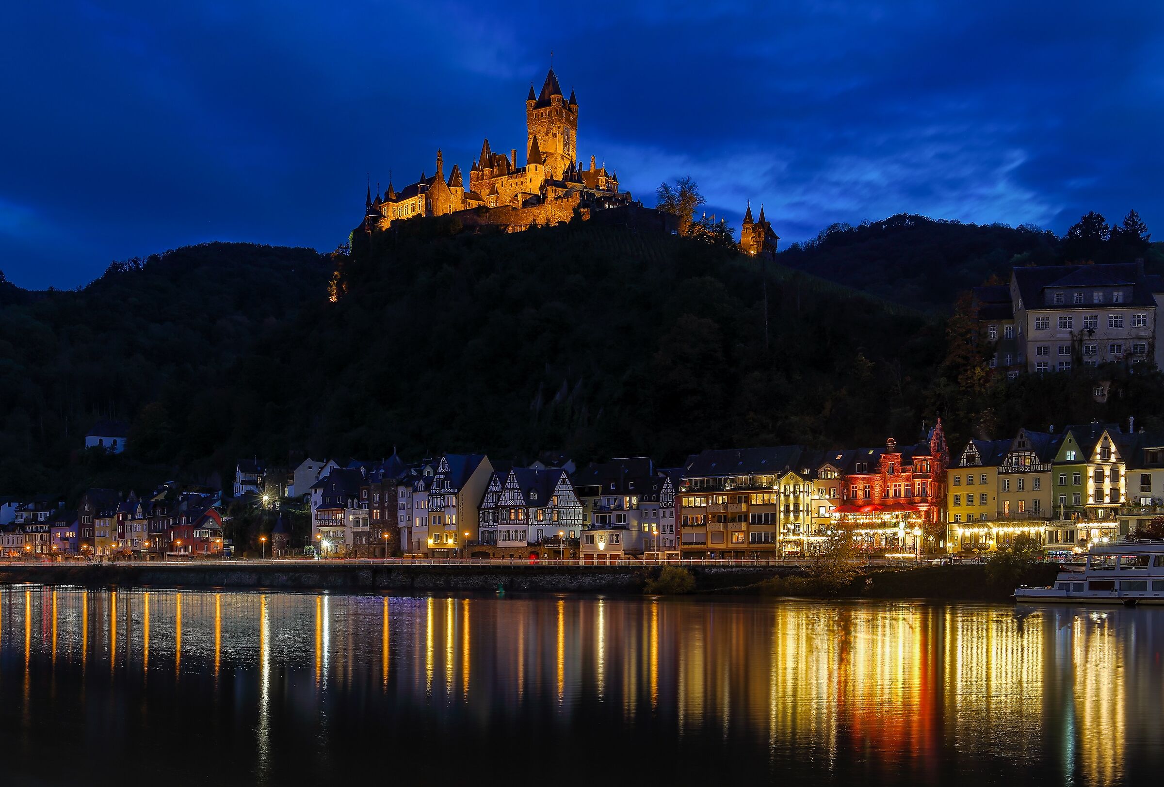 An evening at the castle