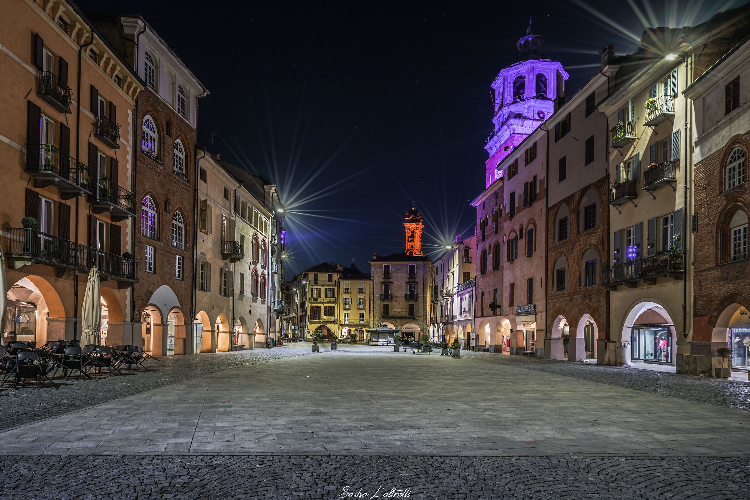 Savigliano by night