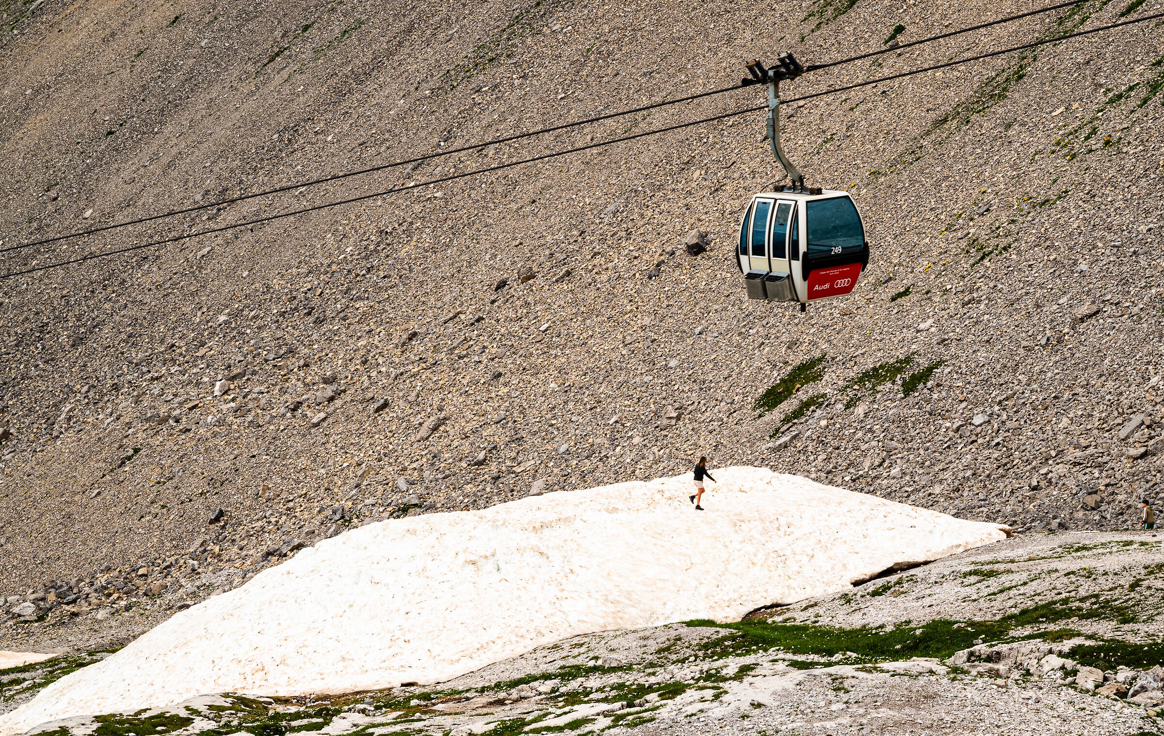 Ghiacciaio ai piedi del Grostè