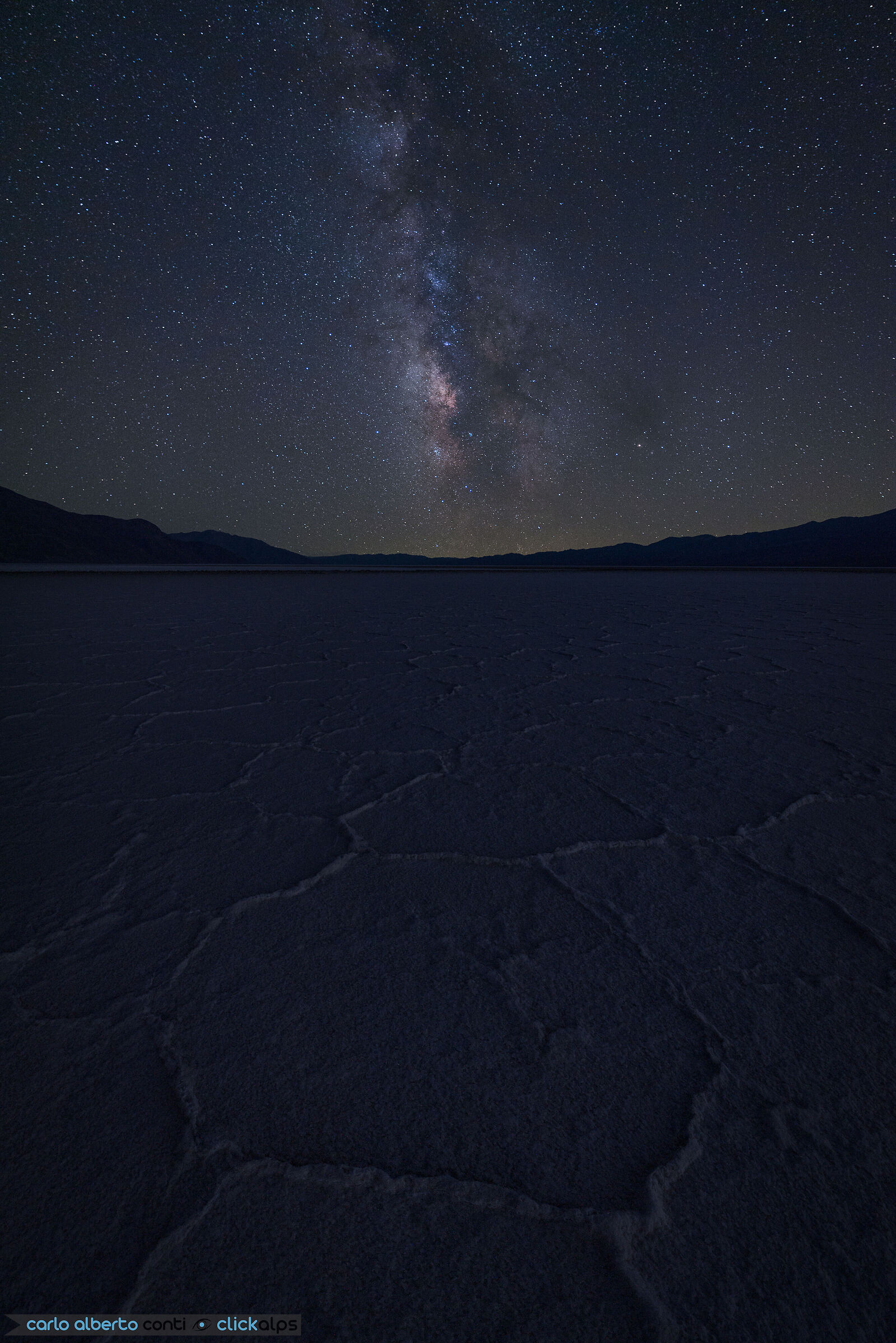Salt Lake in Death Valley