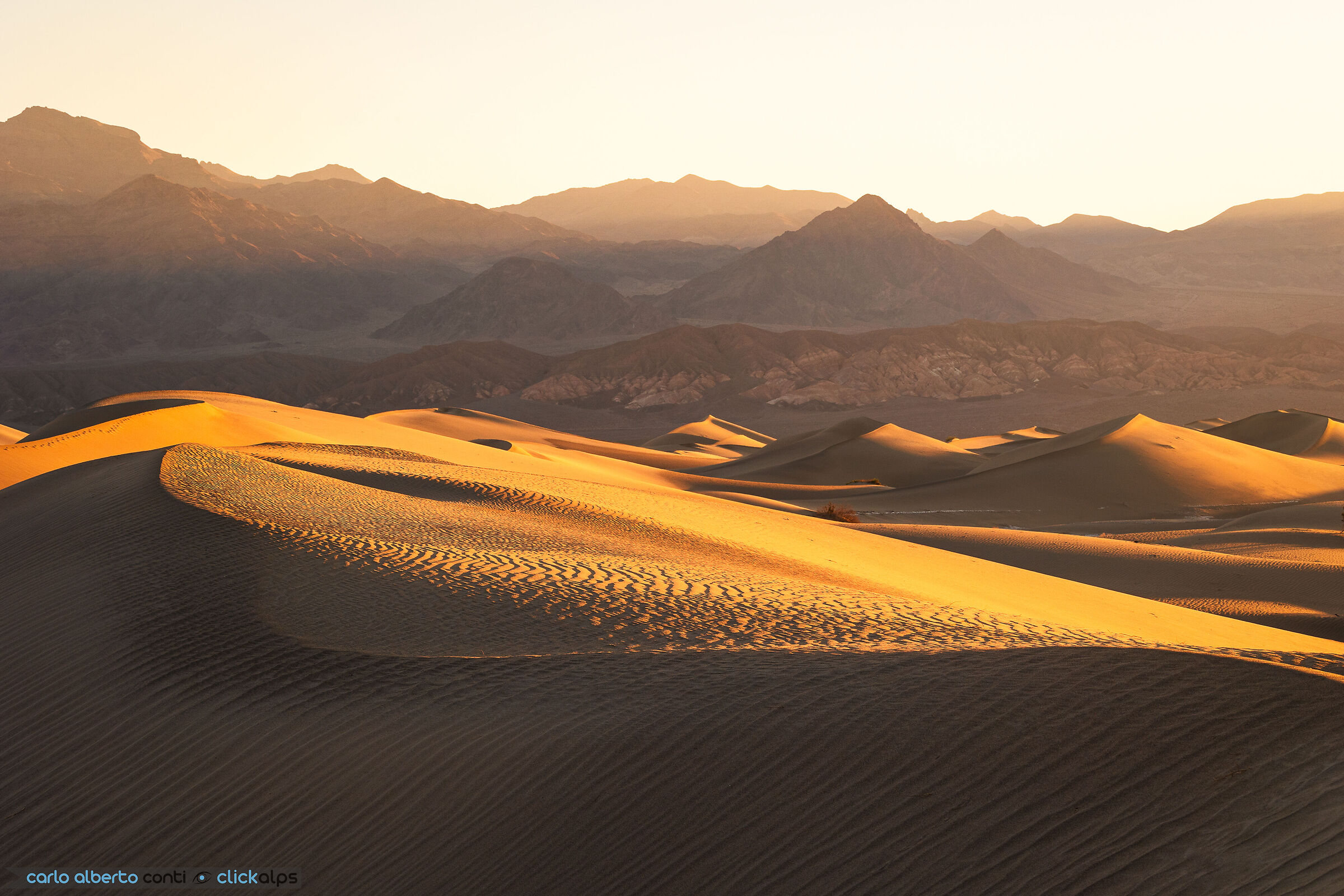 Alba al Mesquite Flat Dunes, Death Valley