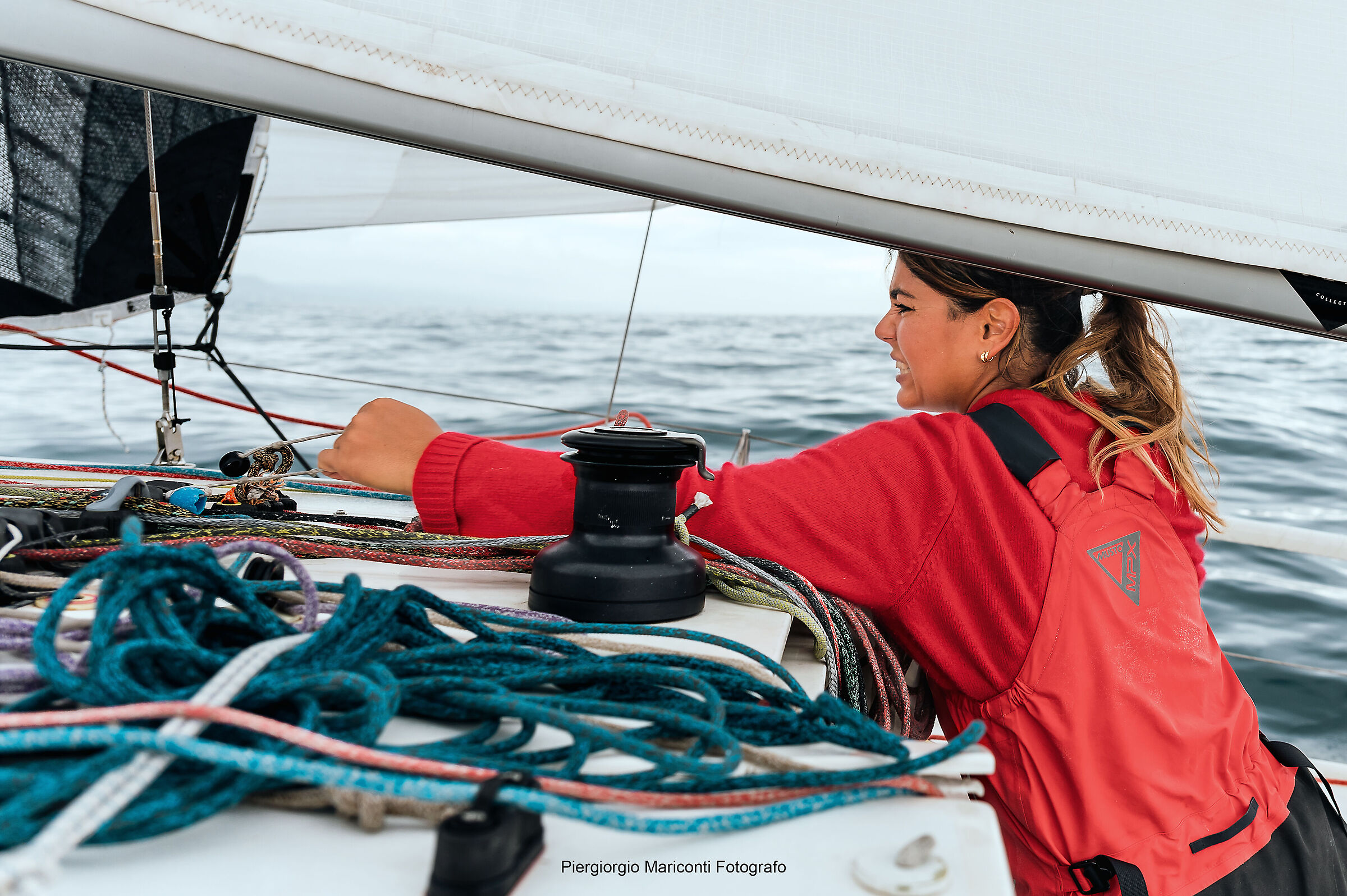 She's a solo sailor 2