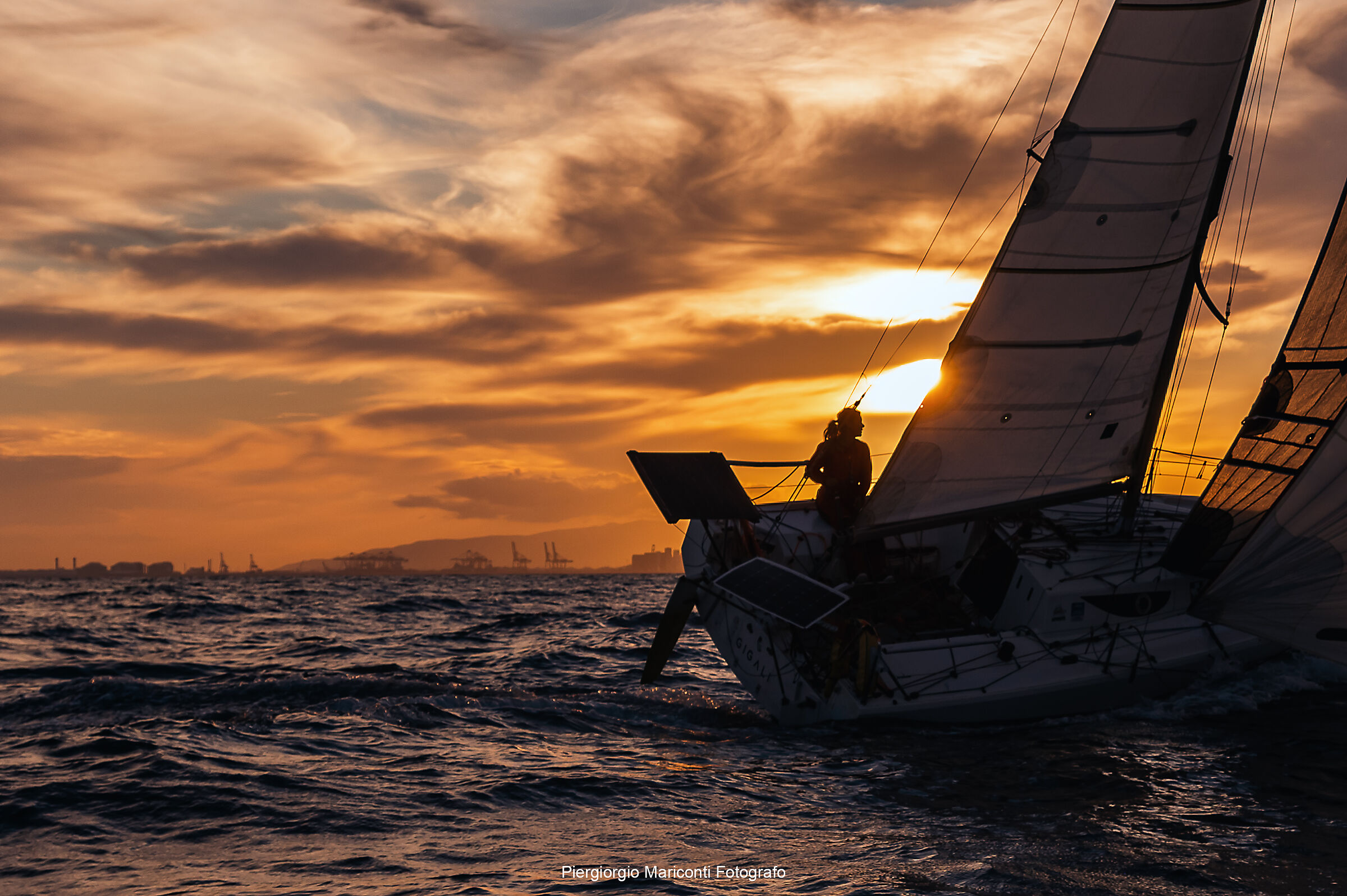 She's a solo sailor 9