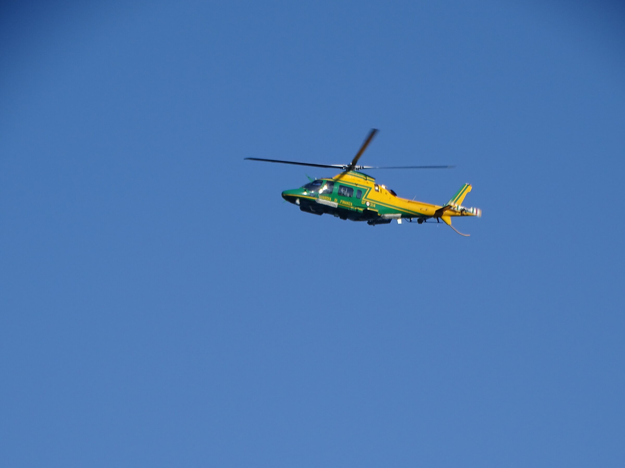 Guardia di Finanza helicopter