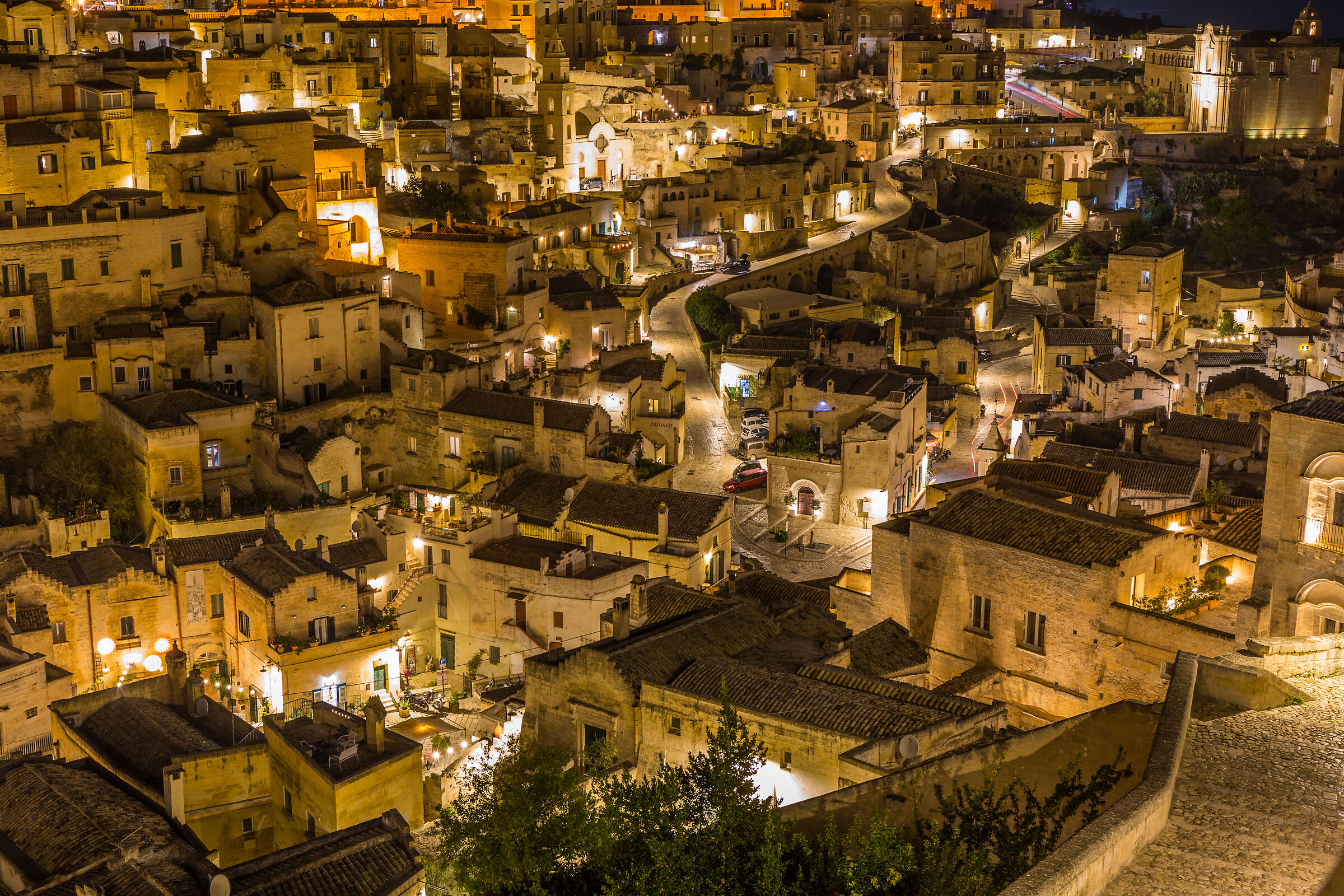 Matera by night