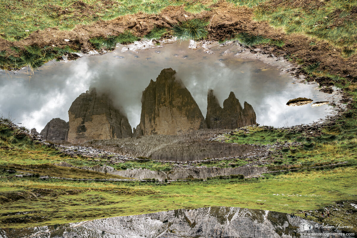 Riflessi - Tre cime di Lavaredo