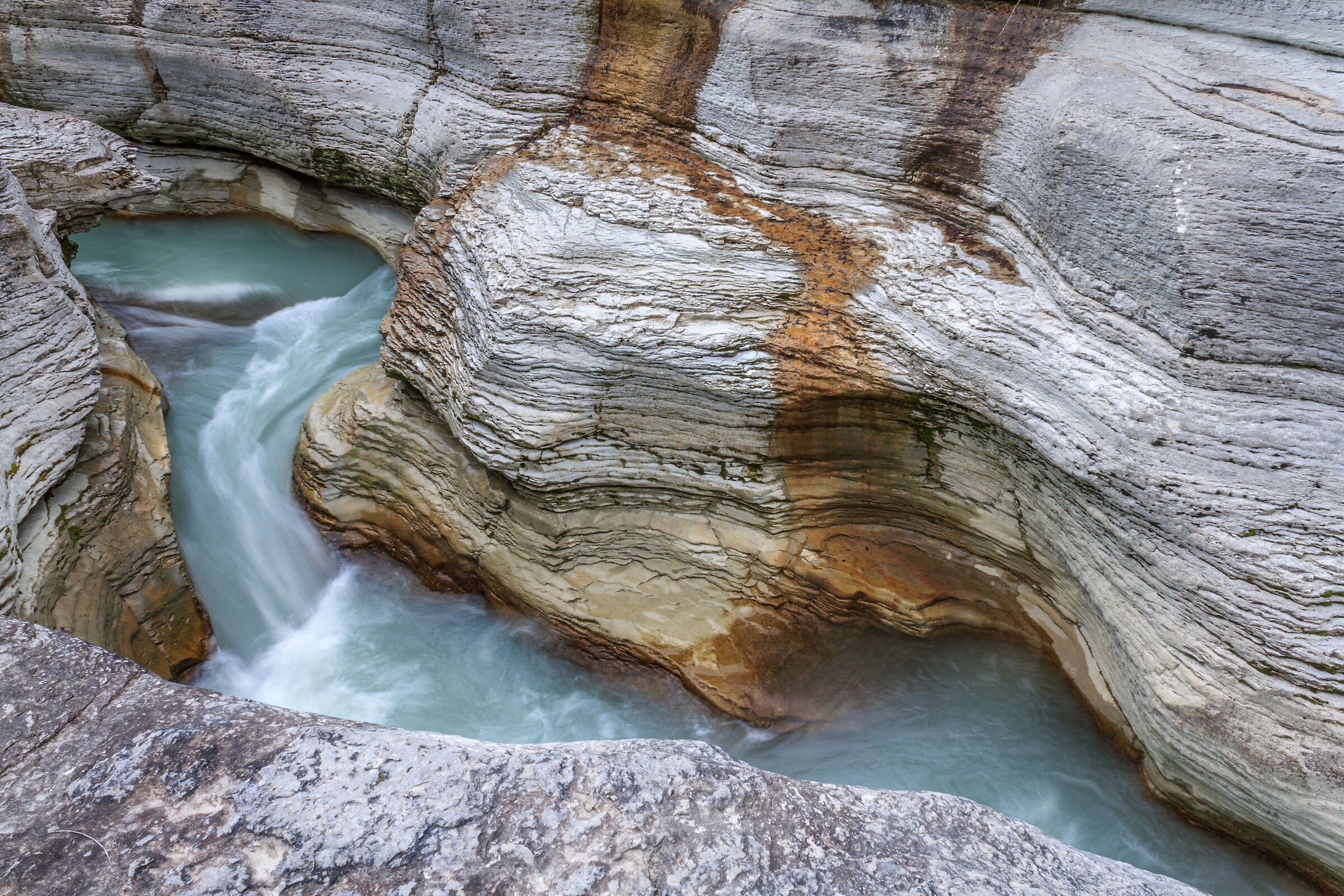Orta River - Rapids of S. Lucia
