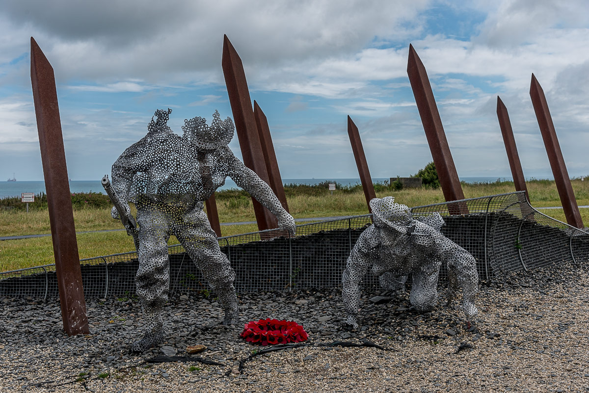 In memory of the landing on Gold Beach