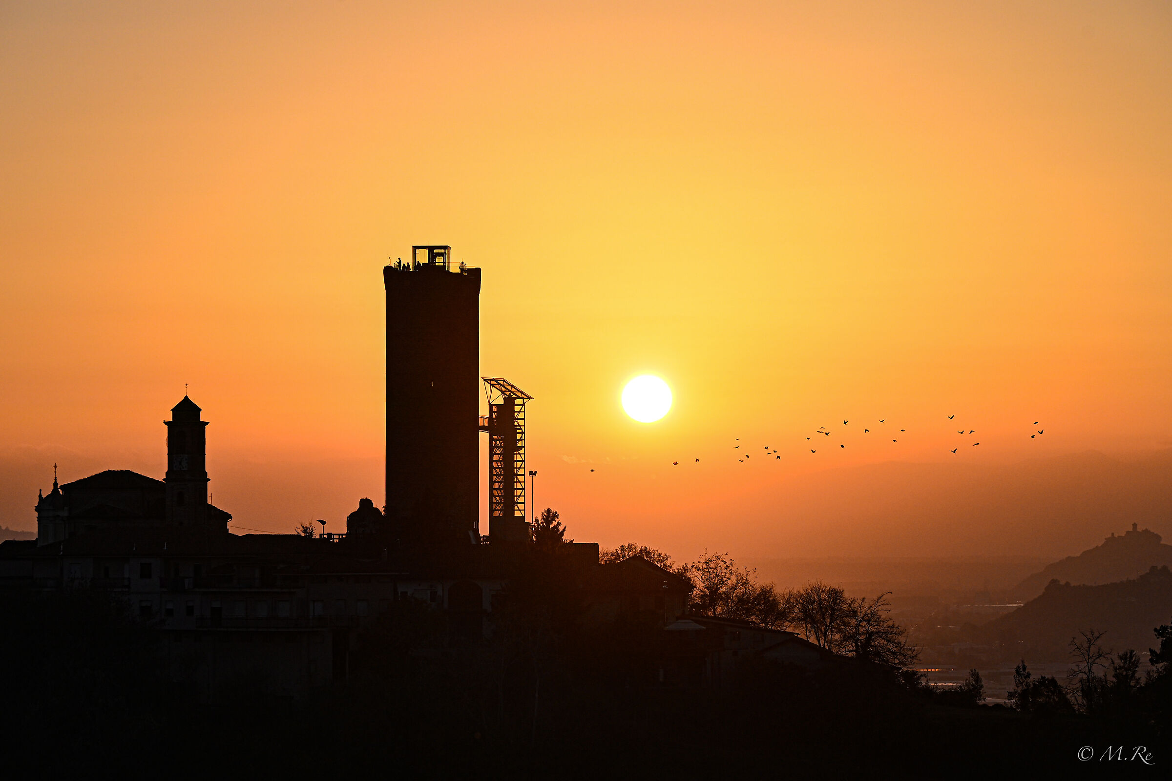 Tramonto a Barbaresco